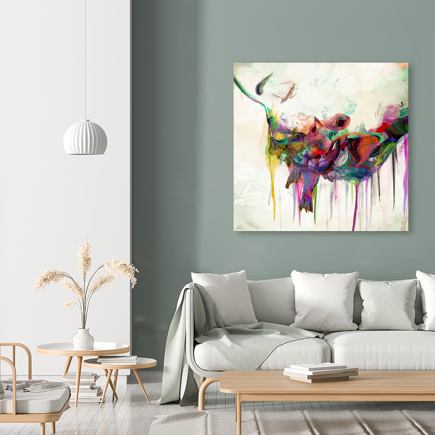 State of Being by Archan Nair on GIANT ART - white digital painting