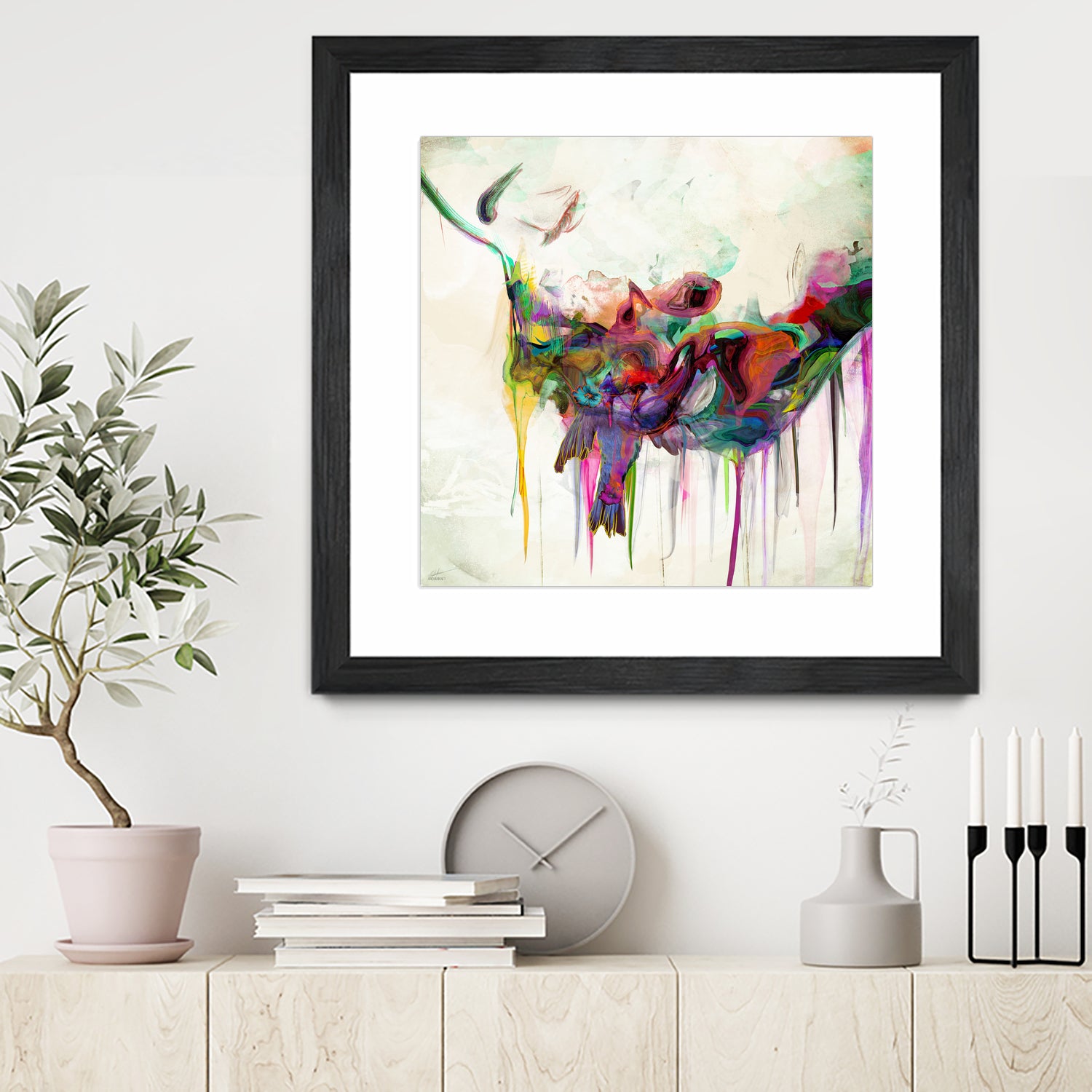 State of Being by Archan Nair on GIANT ART - white digital painting