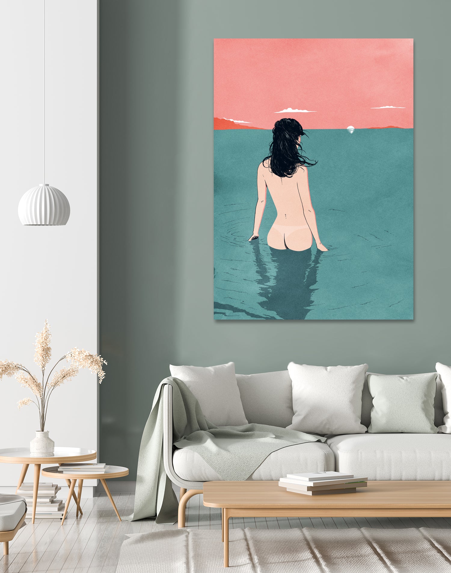 WATER by David Lanaspa on GIANT ART - white digital painting