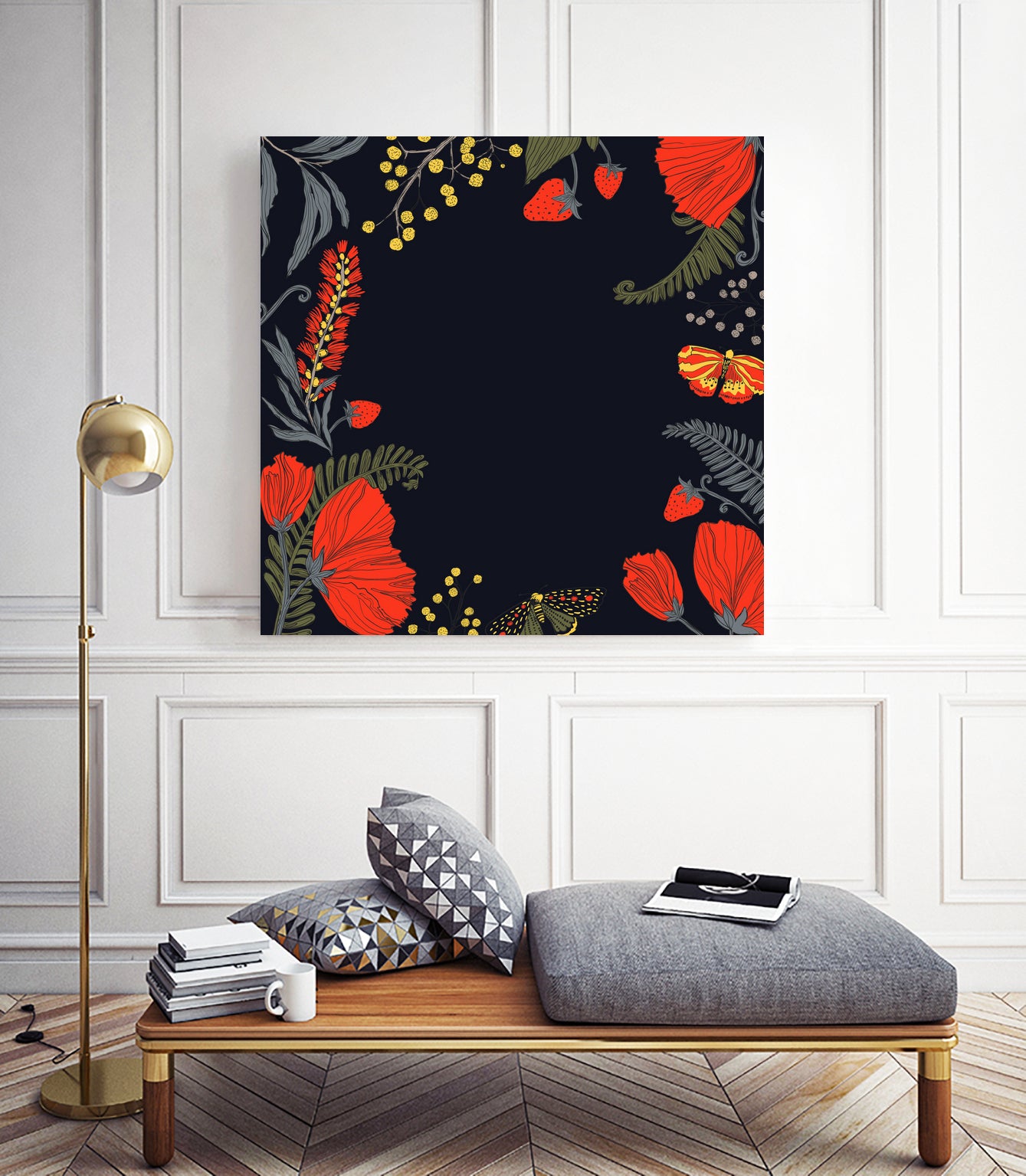 Home is where you are by Two Lips on GIANT ART - pink digital drawing