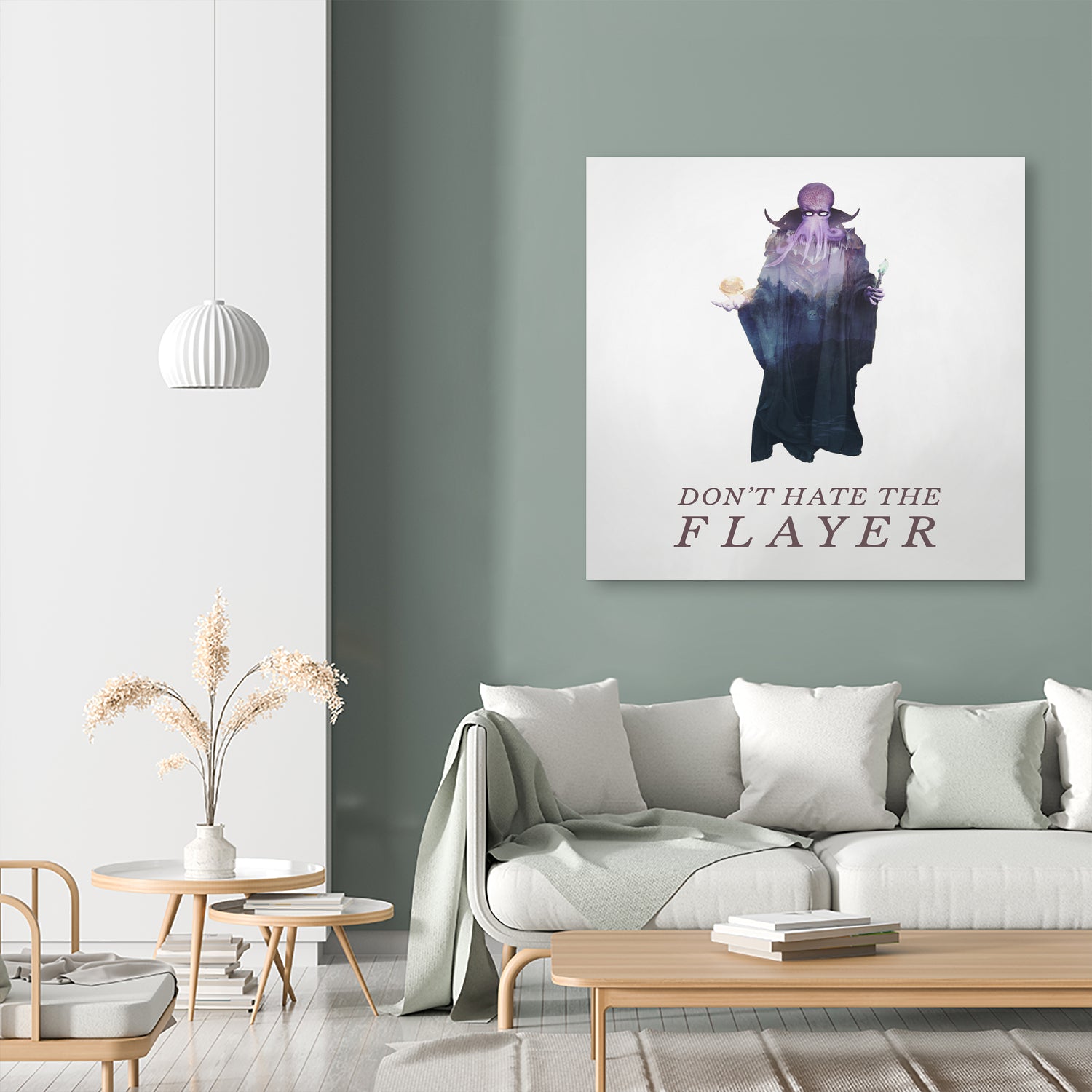 Don't Hate The Flayer by Andy Wynn on GIANT ART - fuchsia character design