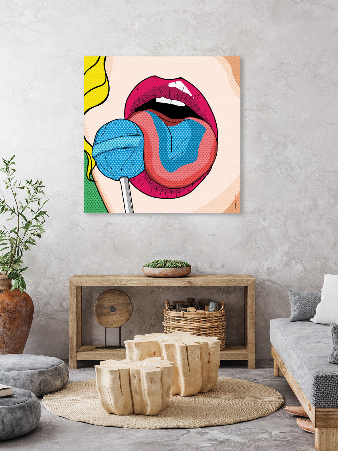 Erotika 02 by Rafael Gomes on GIANT ART - blue digital drawing