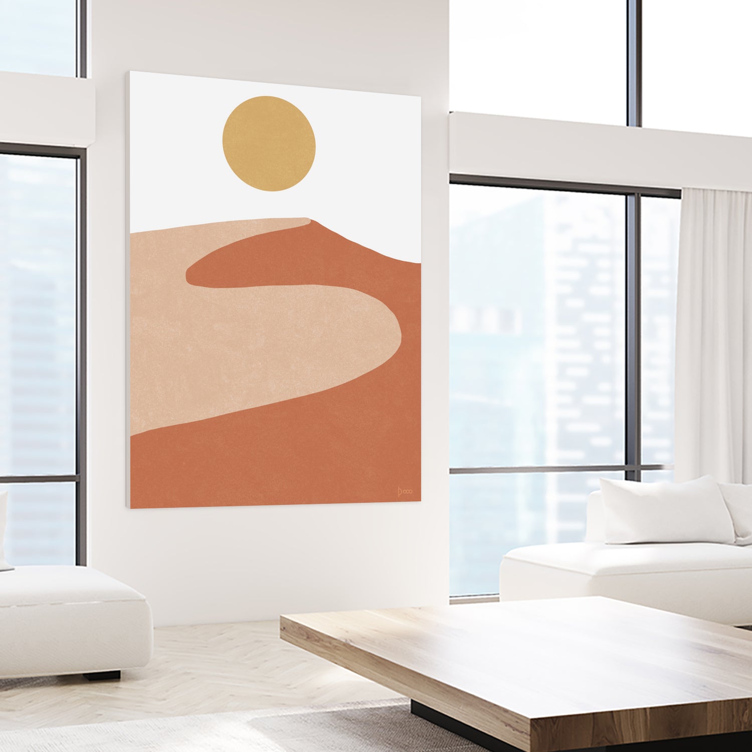 Desert Mountain I by Digital Canvas on GIANT ART - digital