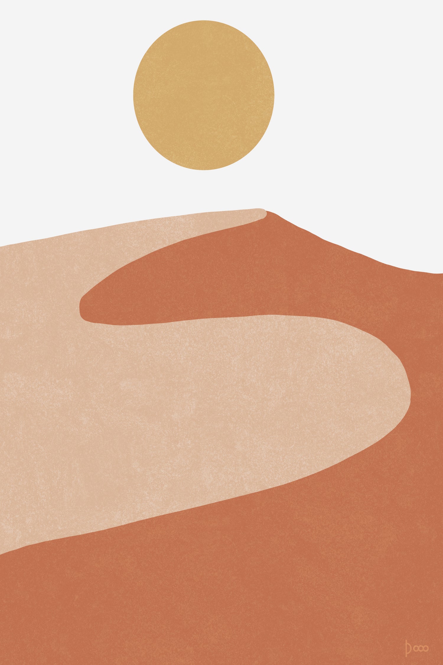 Desert Mountain I by Digital Canvas on GIANT ART - digital