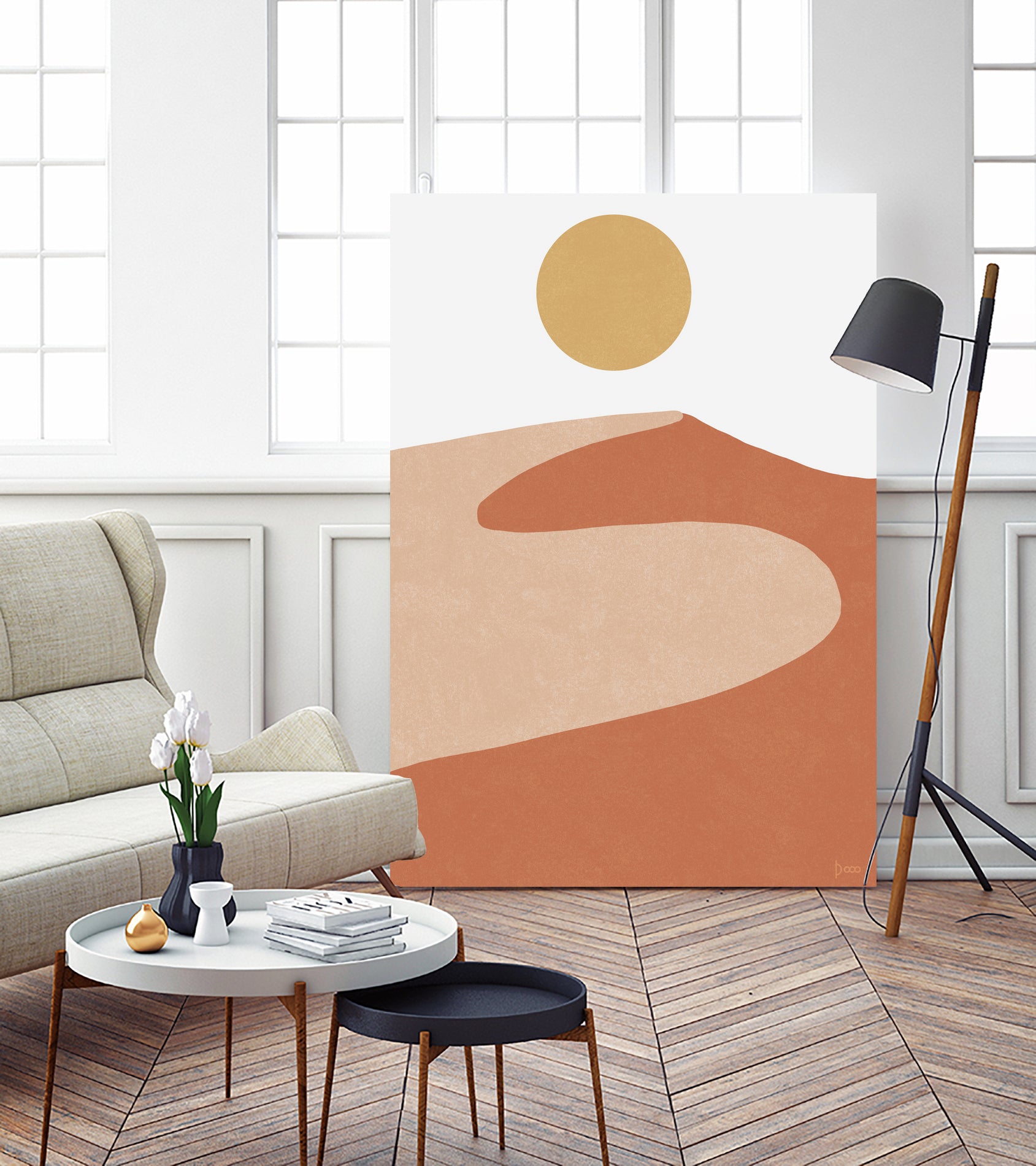 Desert Mountain I by Digital Canvas on GIANT ART - digital