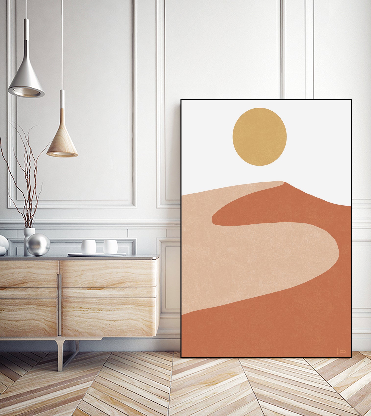 Desert Mountain I by Digital Canvas on GIANT ART - digital