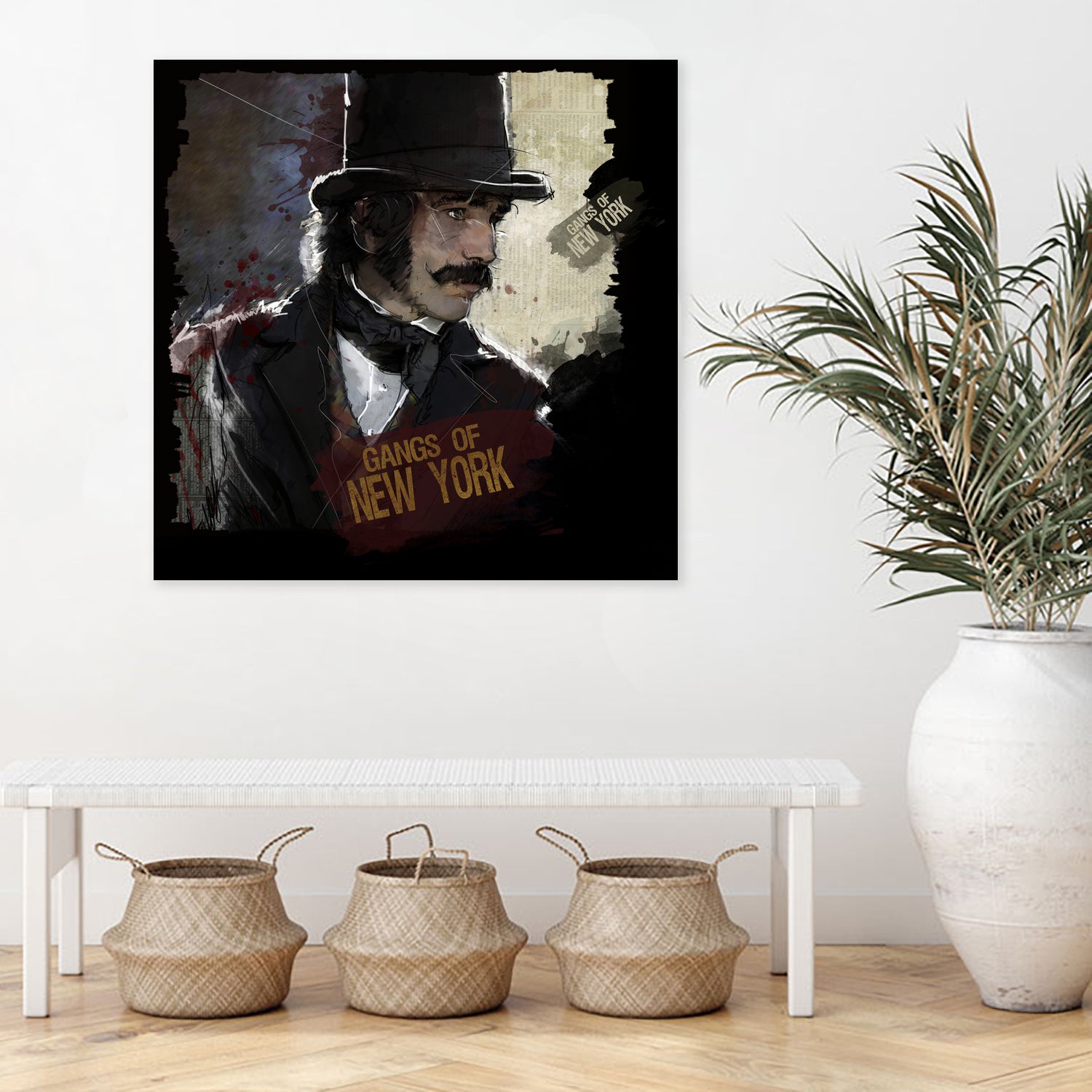 Gangs of New York by Claudio Tosi on GIANT ART - yellow digital painting