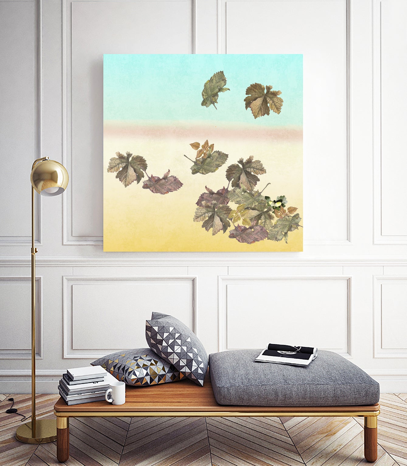 autumn leaves... by anne corr on GIANT ART - brown digital painting