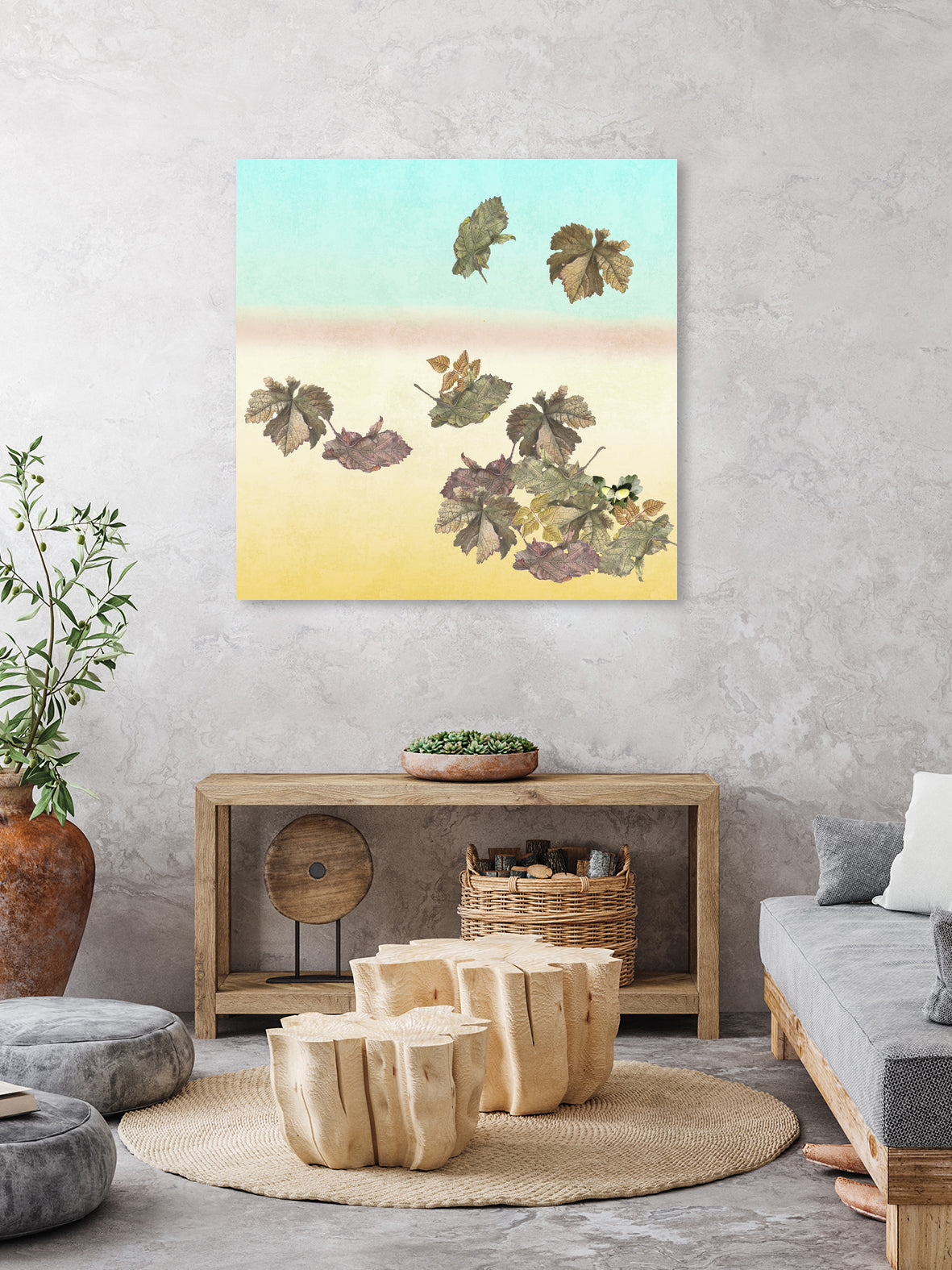 autumn leaves... by anne corr on GIANT ART - brown digital painting