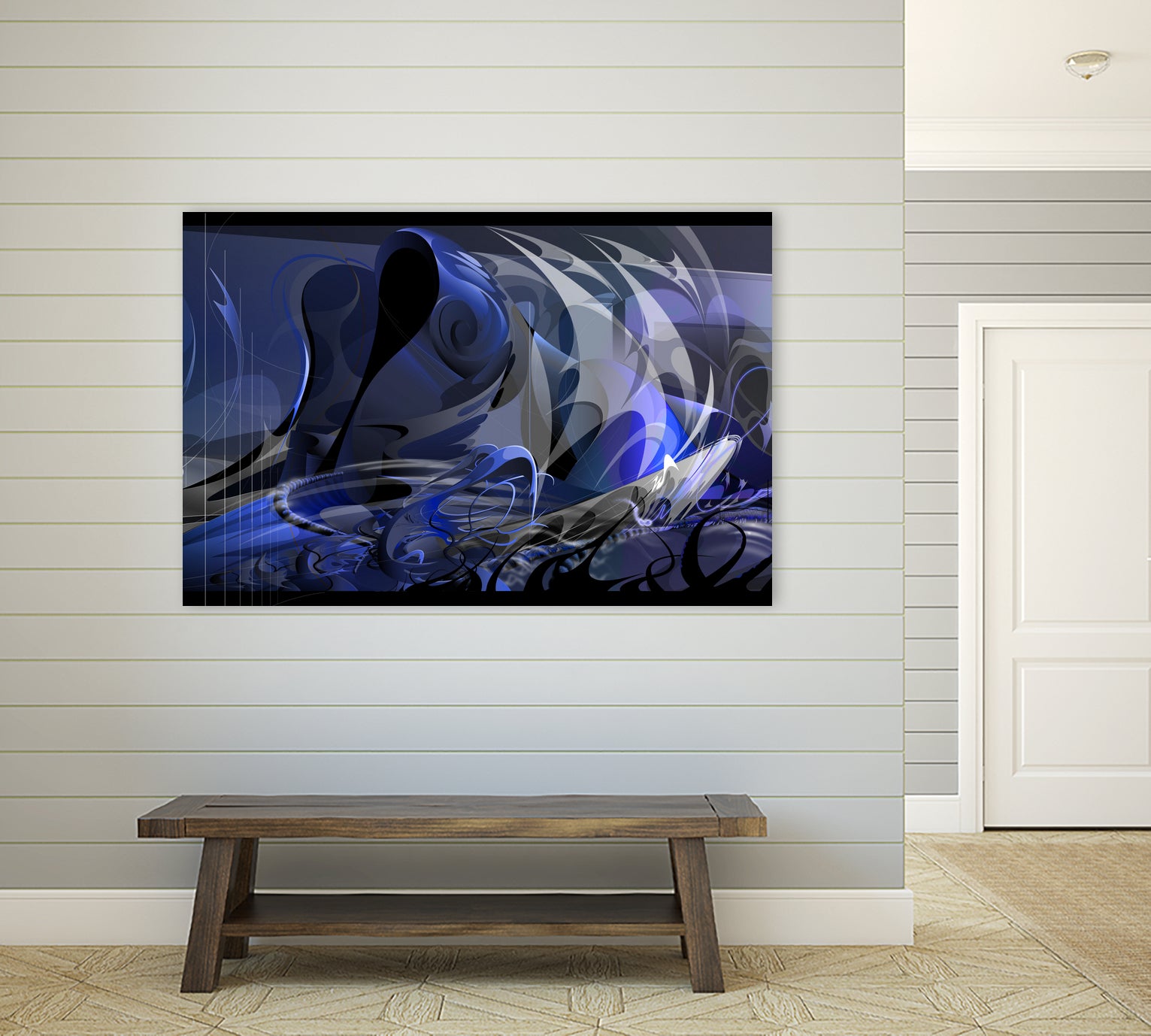 CURRENTS - Special Request Edition by James Mulvania on GIANT ART - white digital drawing