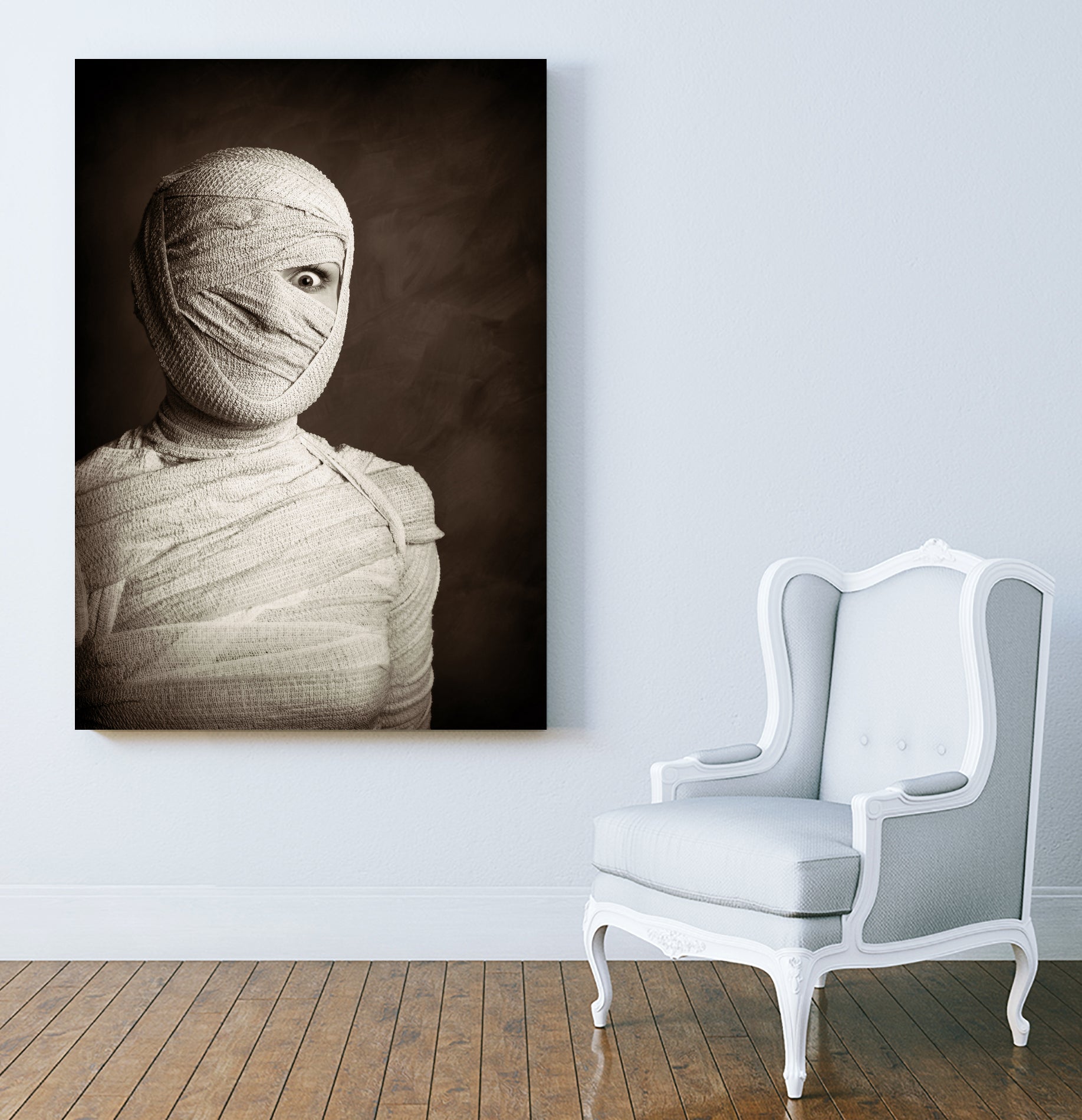 The Mummy by Axel Bueckert on GIANT ART - brown photo manipulation