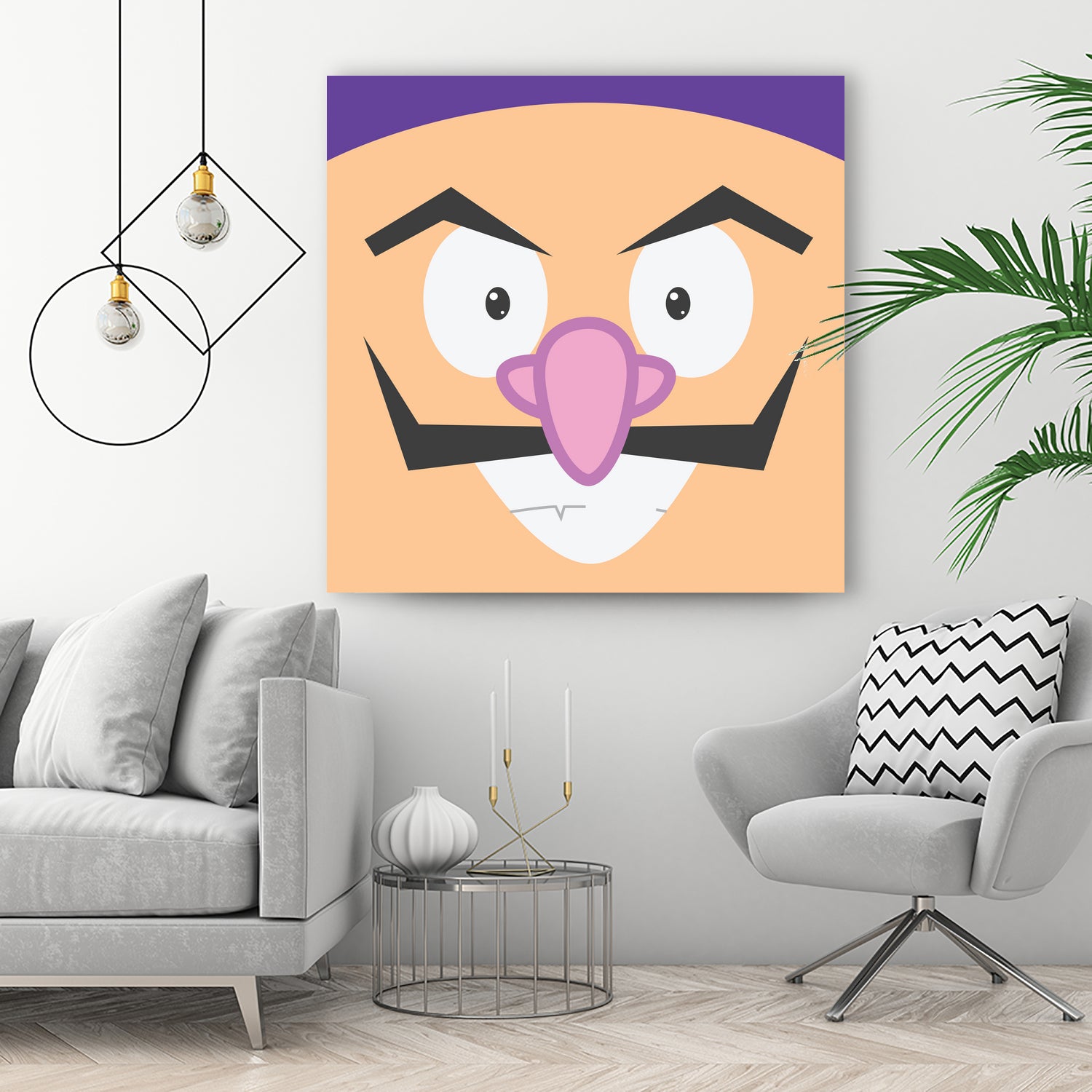 Waluigi by Proper Ganders on GIANT ART - brown vector illustration