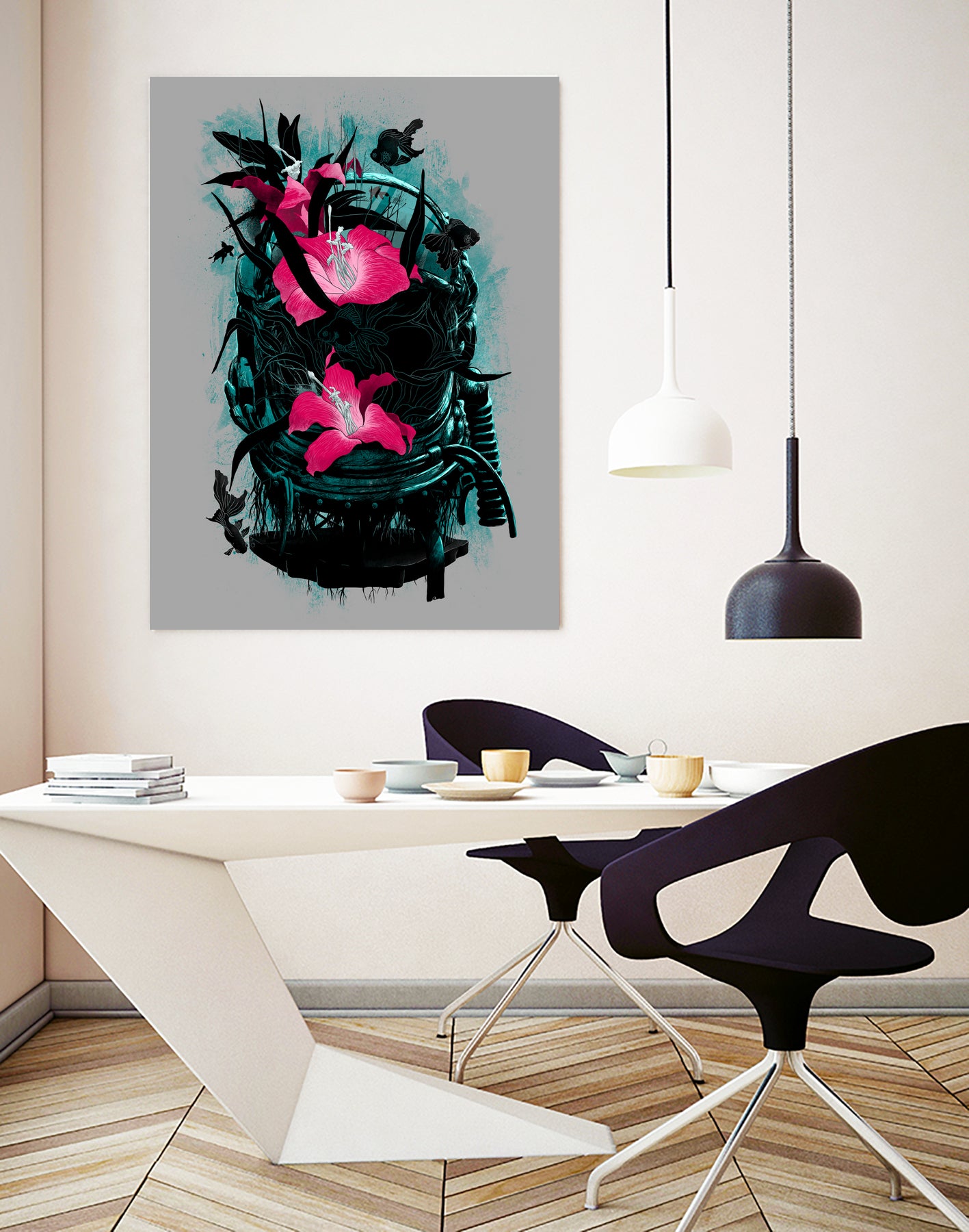 The Last of Us by Anthony Aves on GIANT ART - blue digital painting