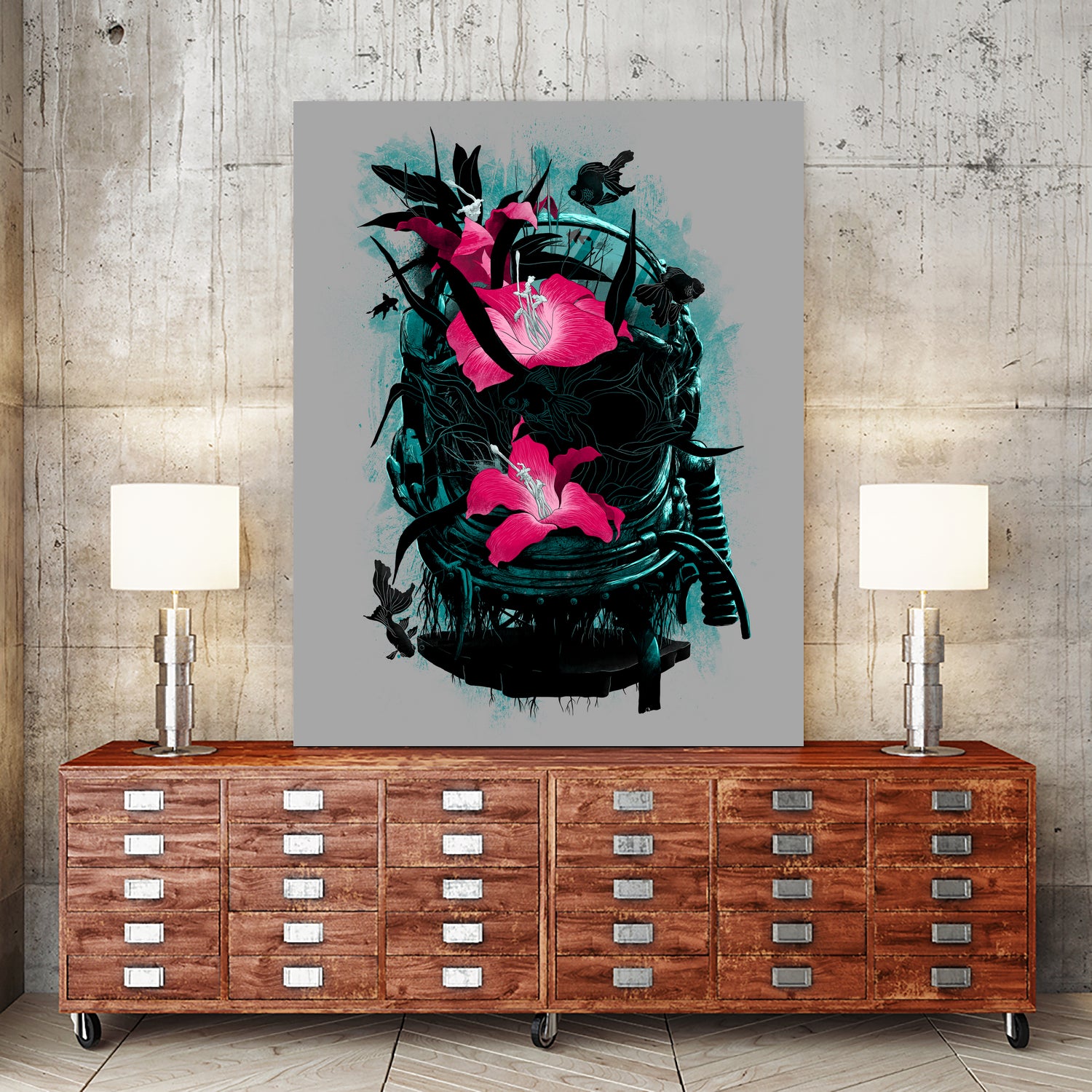 The Last of Us by Anthony Aves on GIANT ART - blue digital painting