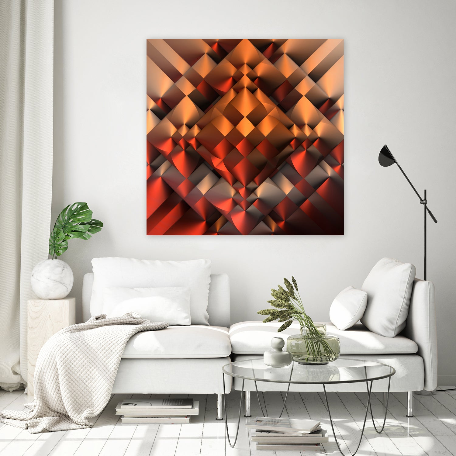 Copper Toned by Lyle Hatch on GIANT ART - orange 3d art