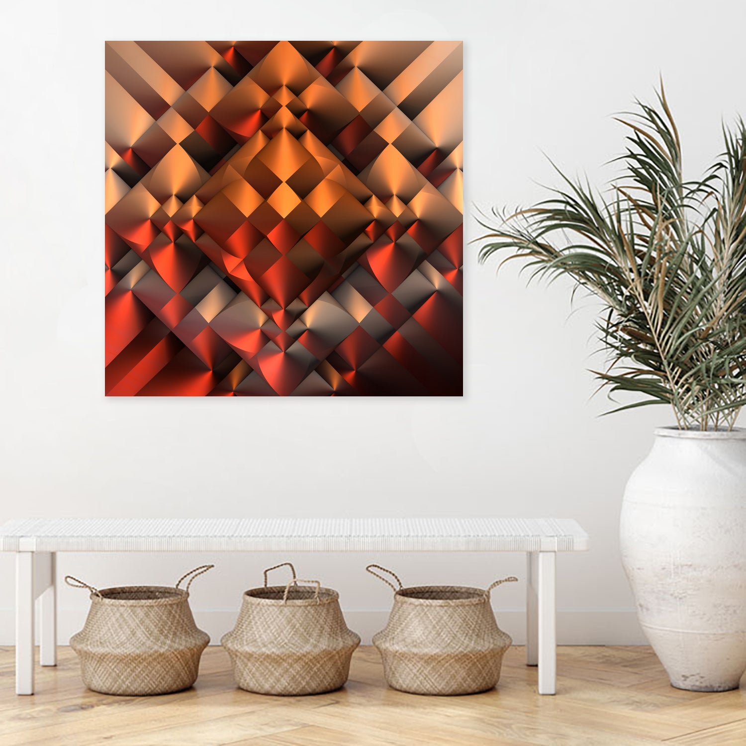 Copper Toned by Lyle Hatch on GIANT ART - orange 3d art