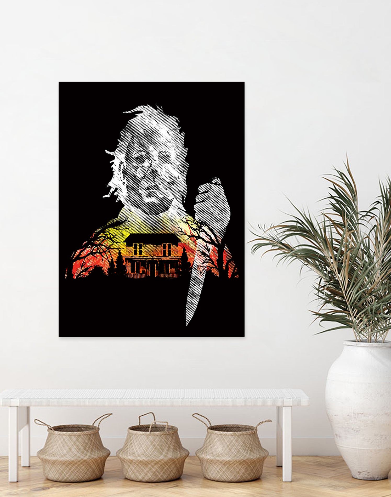 Happy Halloween by Dale Hutchinson on GIANT ART - black vector illustration