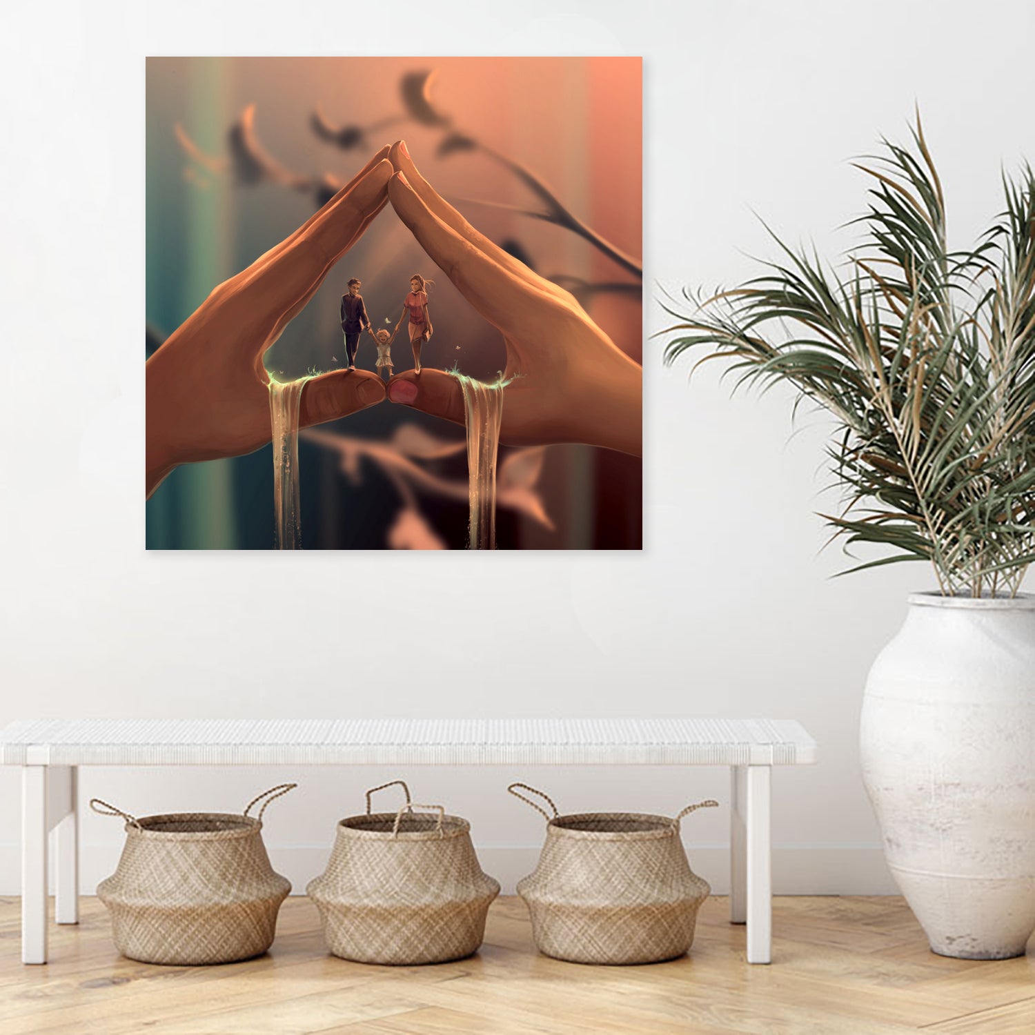 A new journey by Cyril Rolando on GIANT ART - yellow digital painting