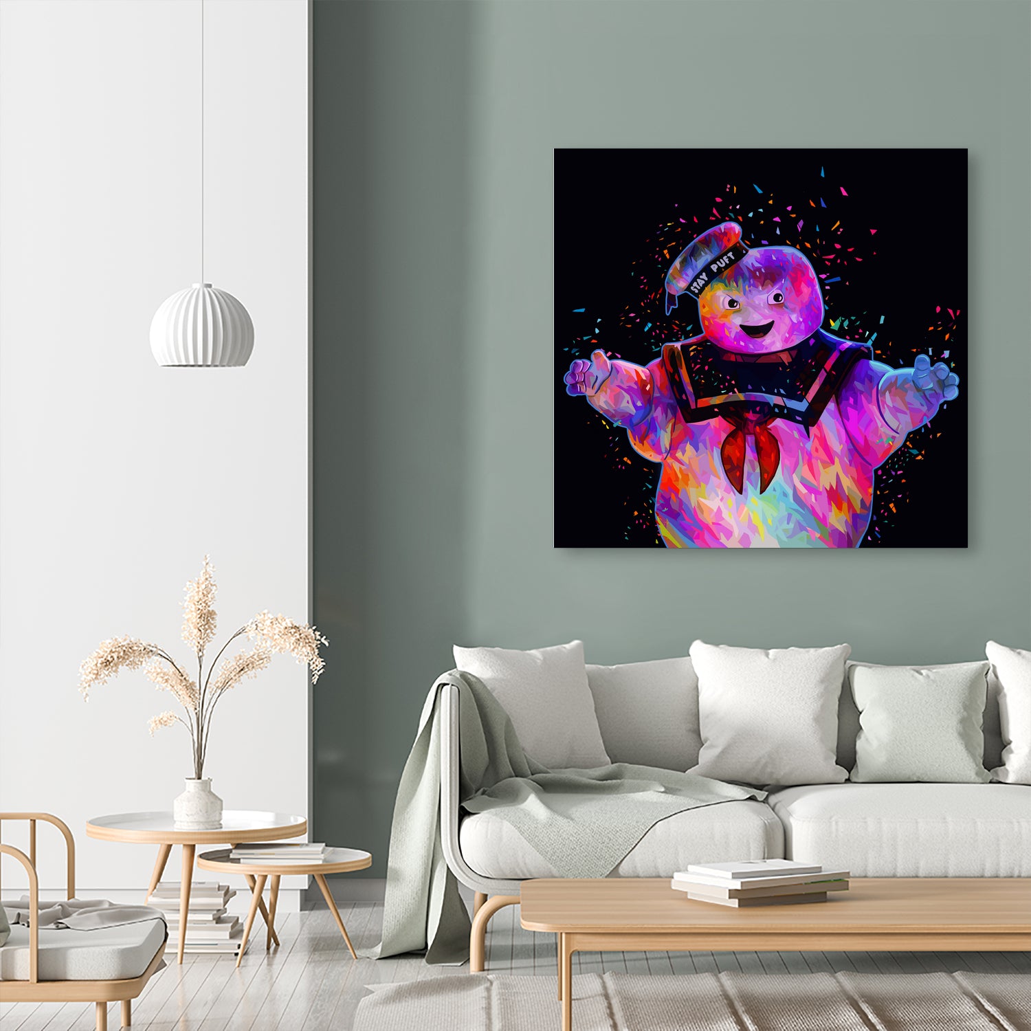 Stay Puft by Alessandro Pautasso on GIANT ART - black digital painting