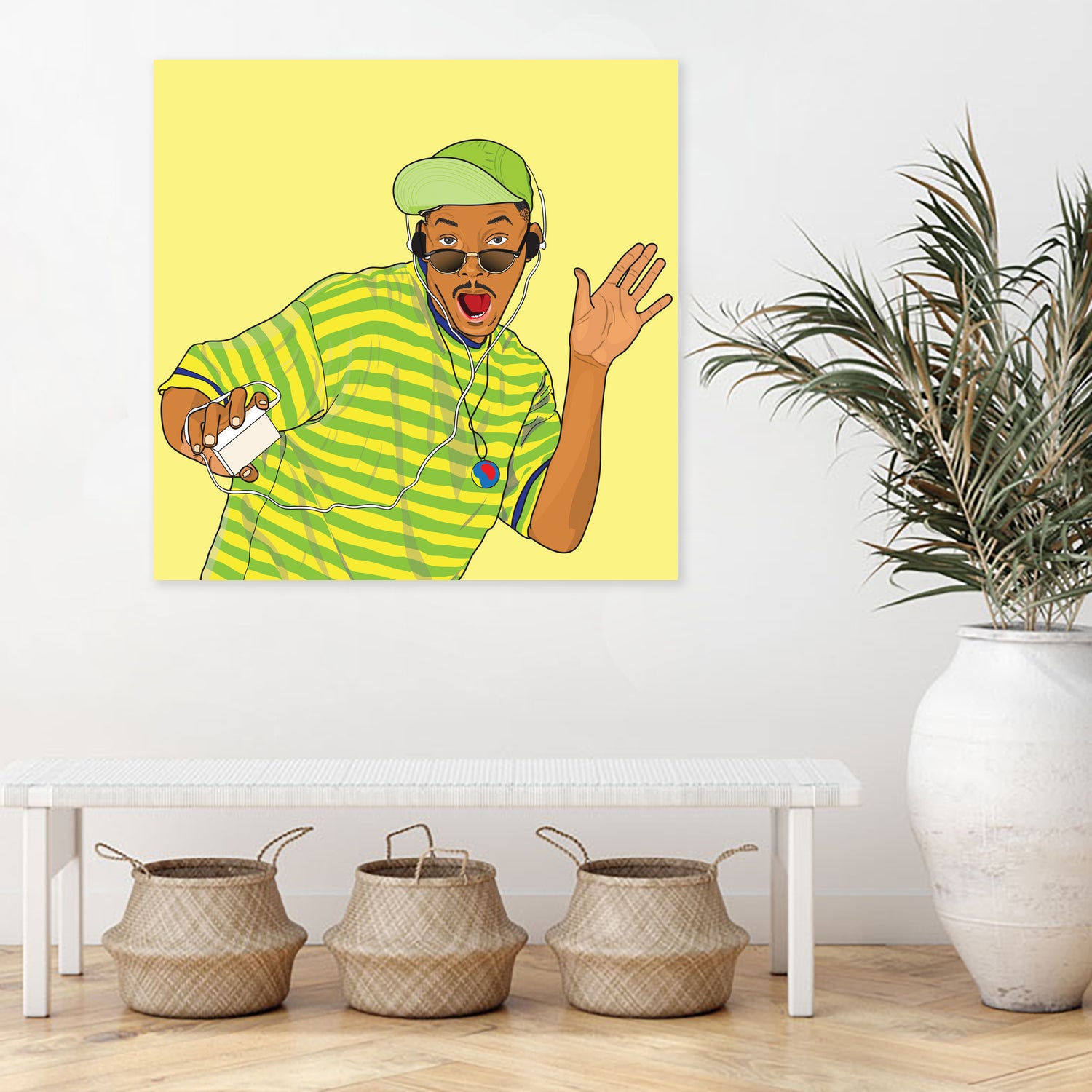 FRESH PRINCE OF BEL AIR by Nurul Aimi Binti Yahaya on GIANT ART - yellow digital drawing