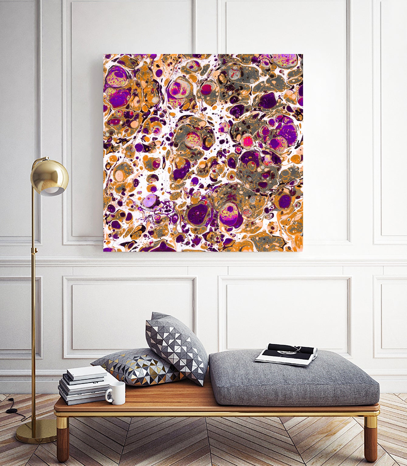 marble by Ruslan Geliskhanov on GIANT ART - white digital painting