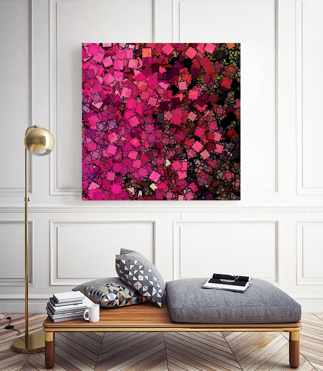 COSMO-GRAPHIA D3 by Jonathan McIntosh on GIANT ART - black vector illustration