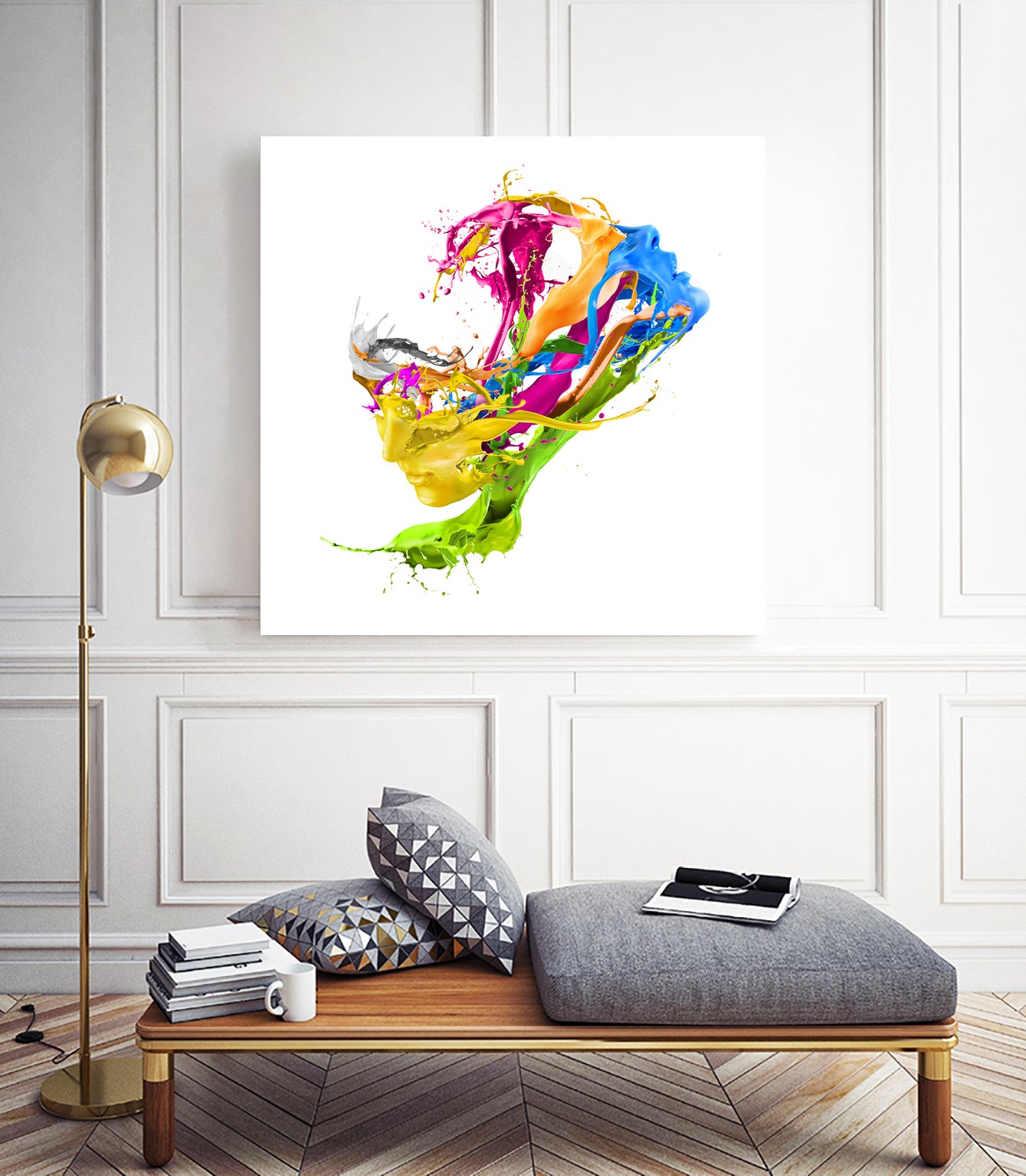 Colors - Unleash by Ferdi Rizkiyanto on GIANT ART - white digital painting