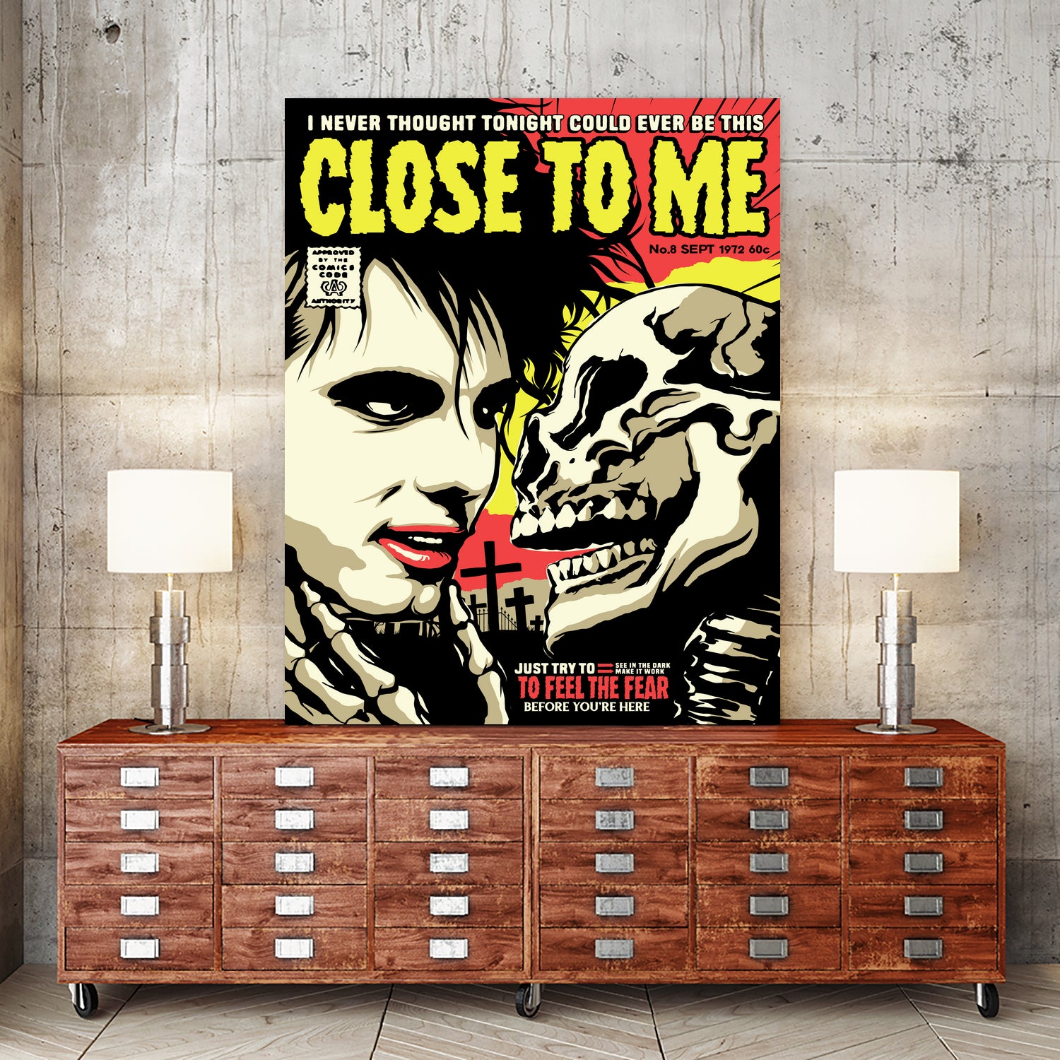 Close To Me by Bily Mariano da Luz on GIANT ART - red digital drawing