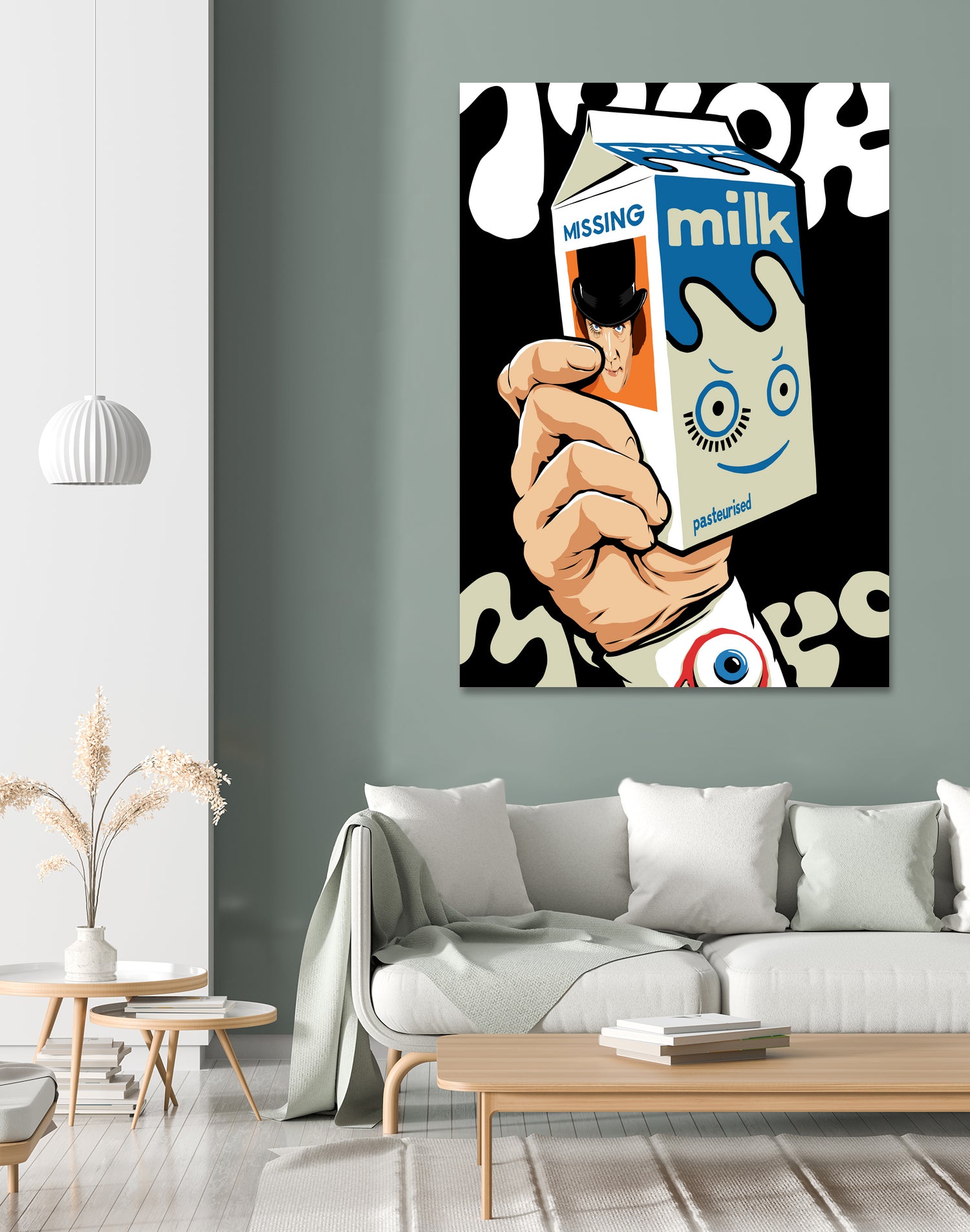 Milk and TV Easily by Bily Mariano da Luz on GIANT ART - black digital drawing