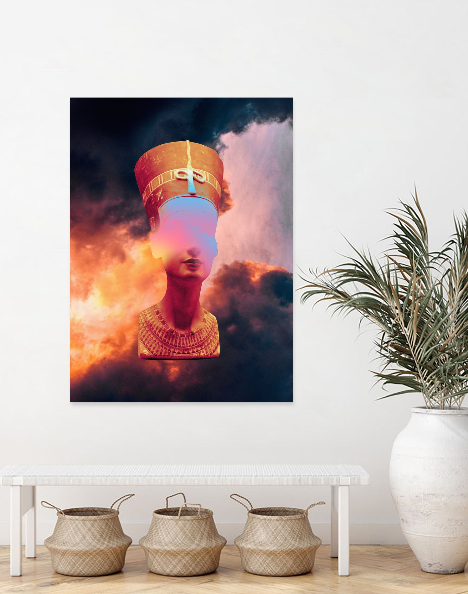 Renna by Dorian Legret on GIANT ART - orange photo manipulation