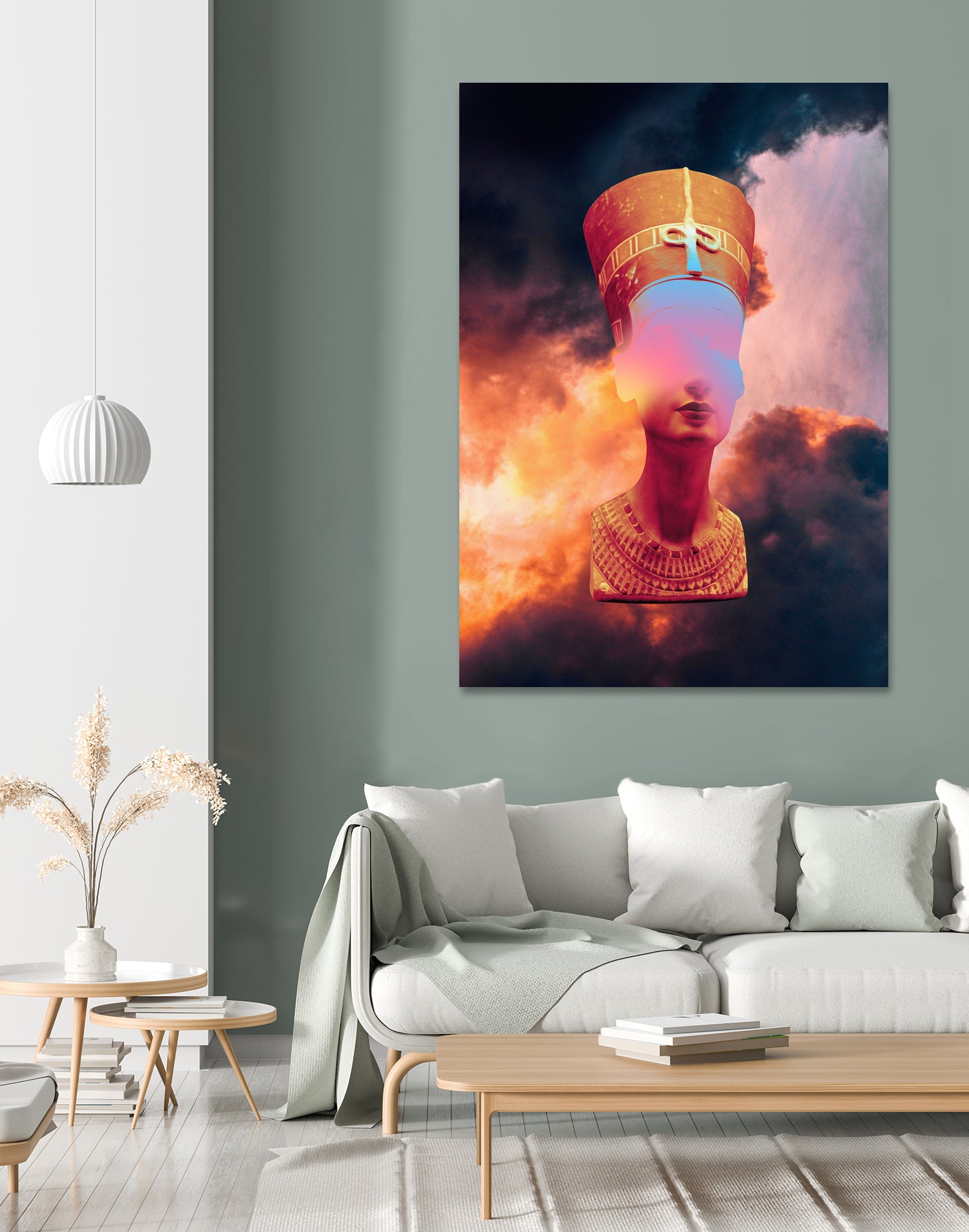 Renna by Dorian Legret on GIANT ART - orange photo manipulation