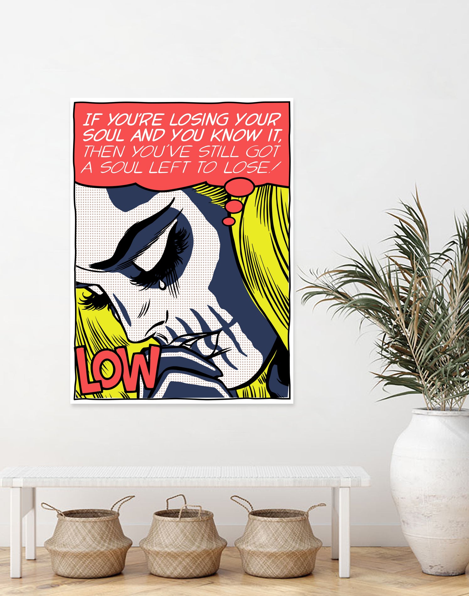 Losing Your Soul by Bily Mariano da Luz on GIANT ART - red digital drawing