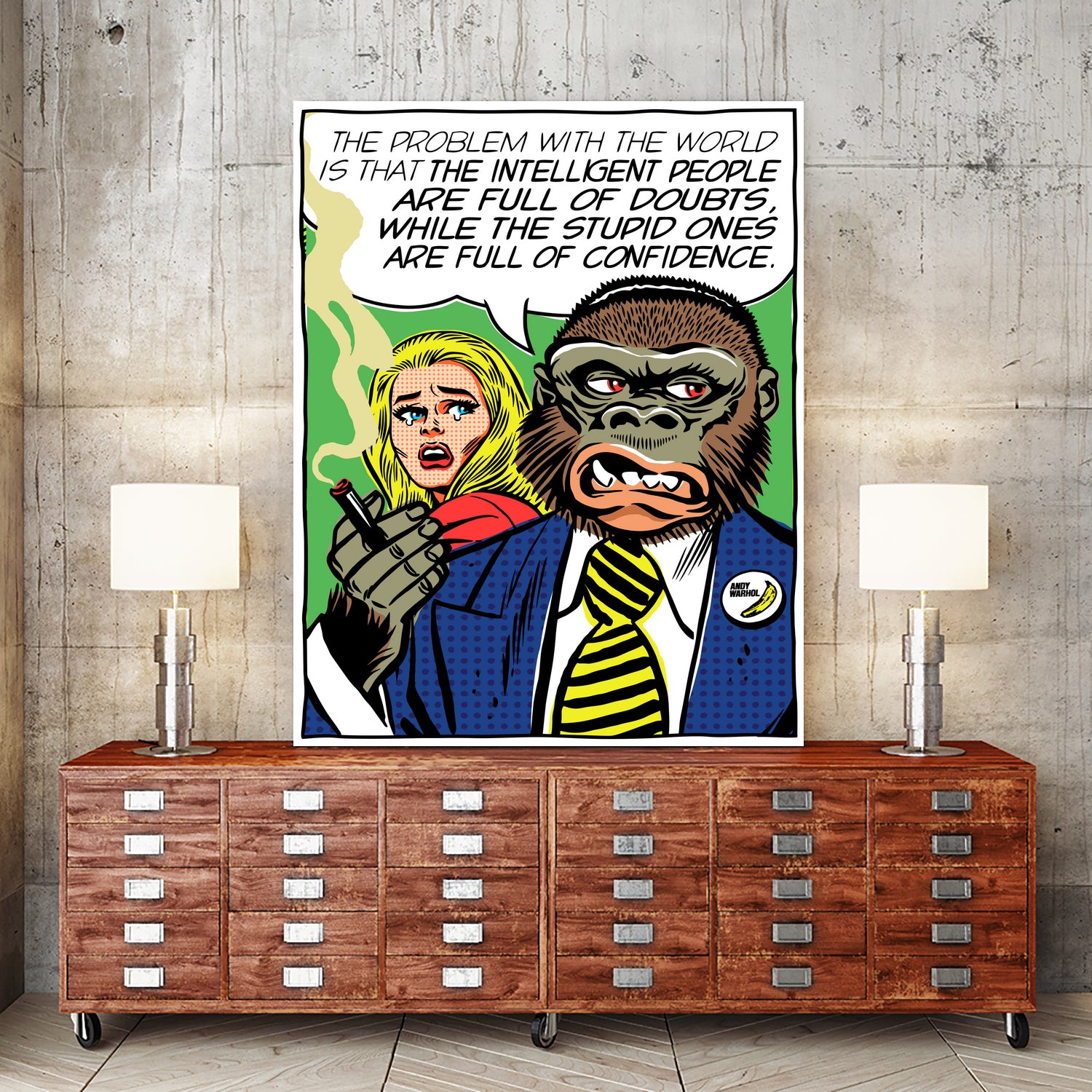 The Problem With The World by Bily Mariano da Luz on GIANT ART - green digital drawing