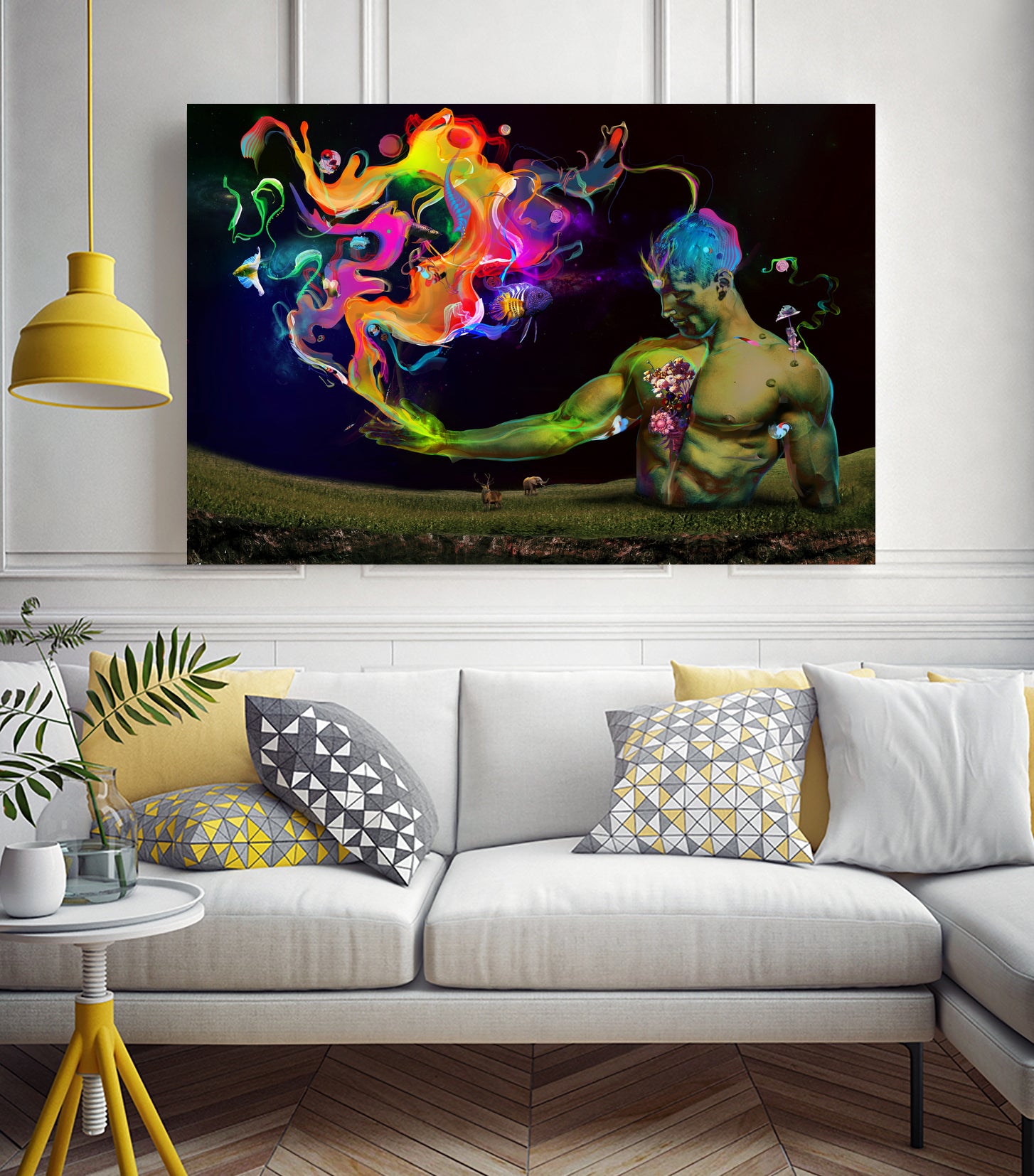 Alchemy Resonance by Archan Nair on GIANT ART - white digital painting