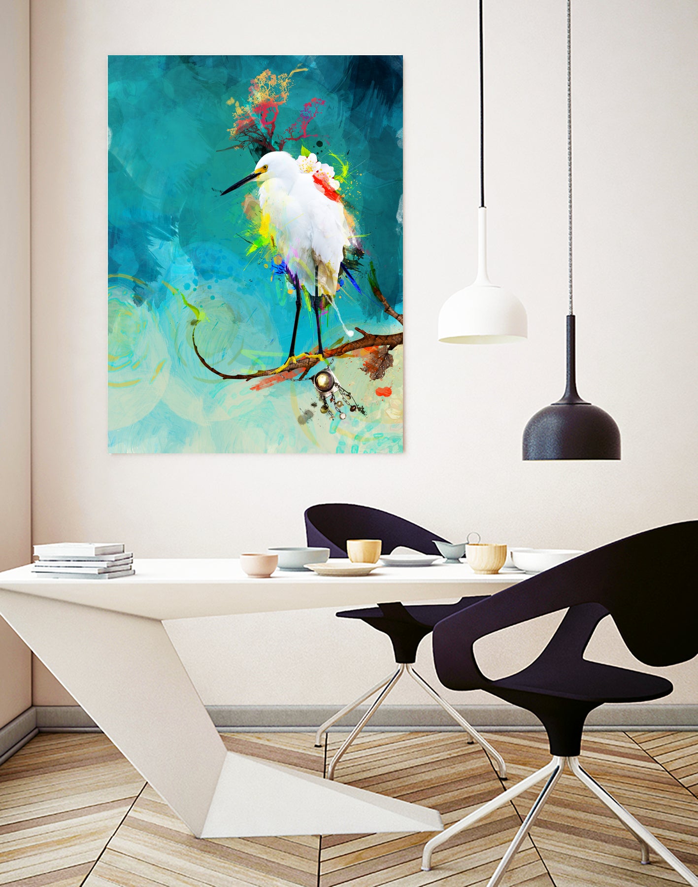 Evening Sun by Archan Nair on GIANT ART - white digital painting