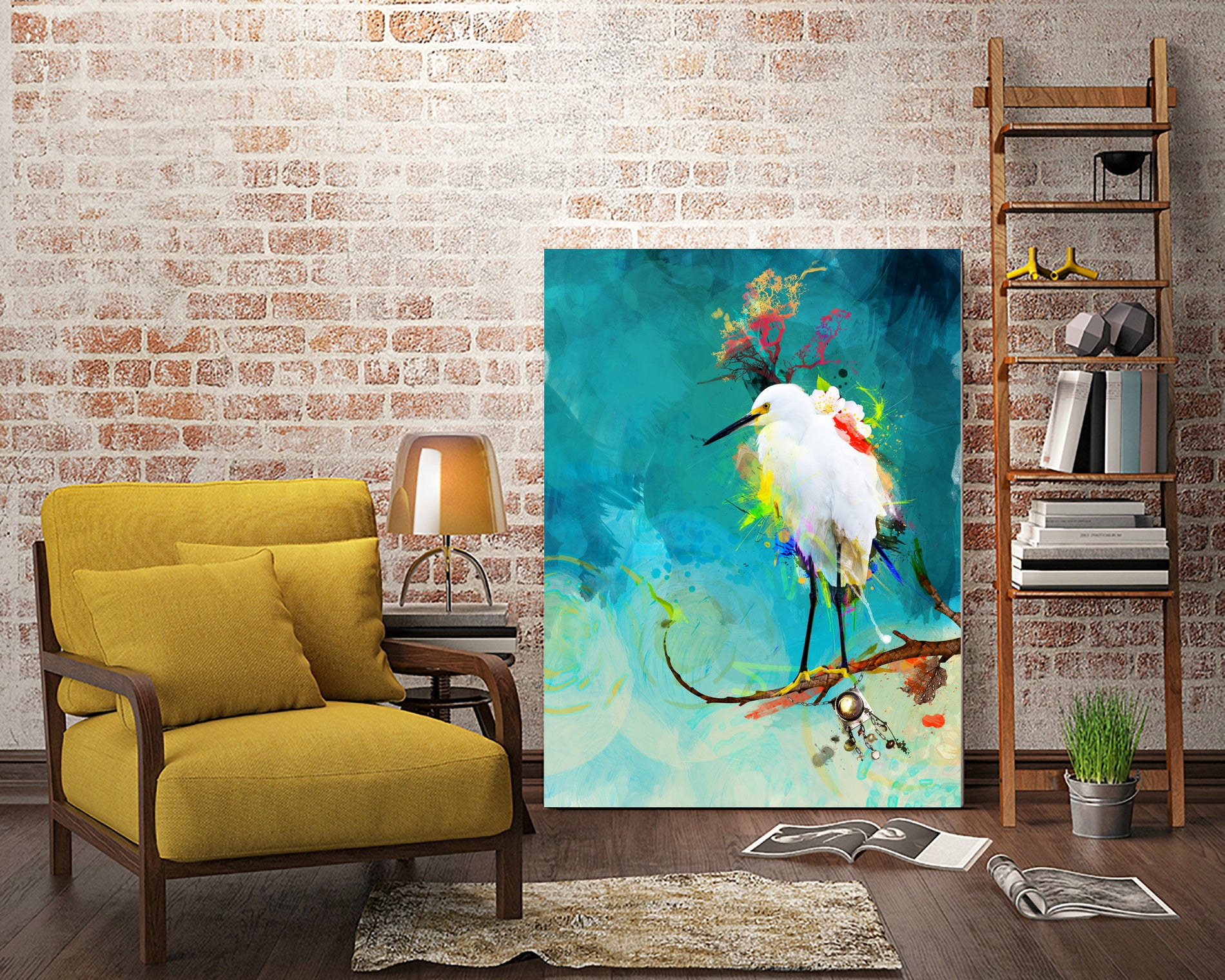 Evening Sun by Archan Nair on GIANT ART - white digital painting