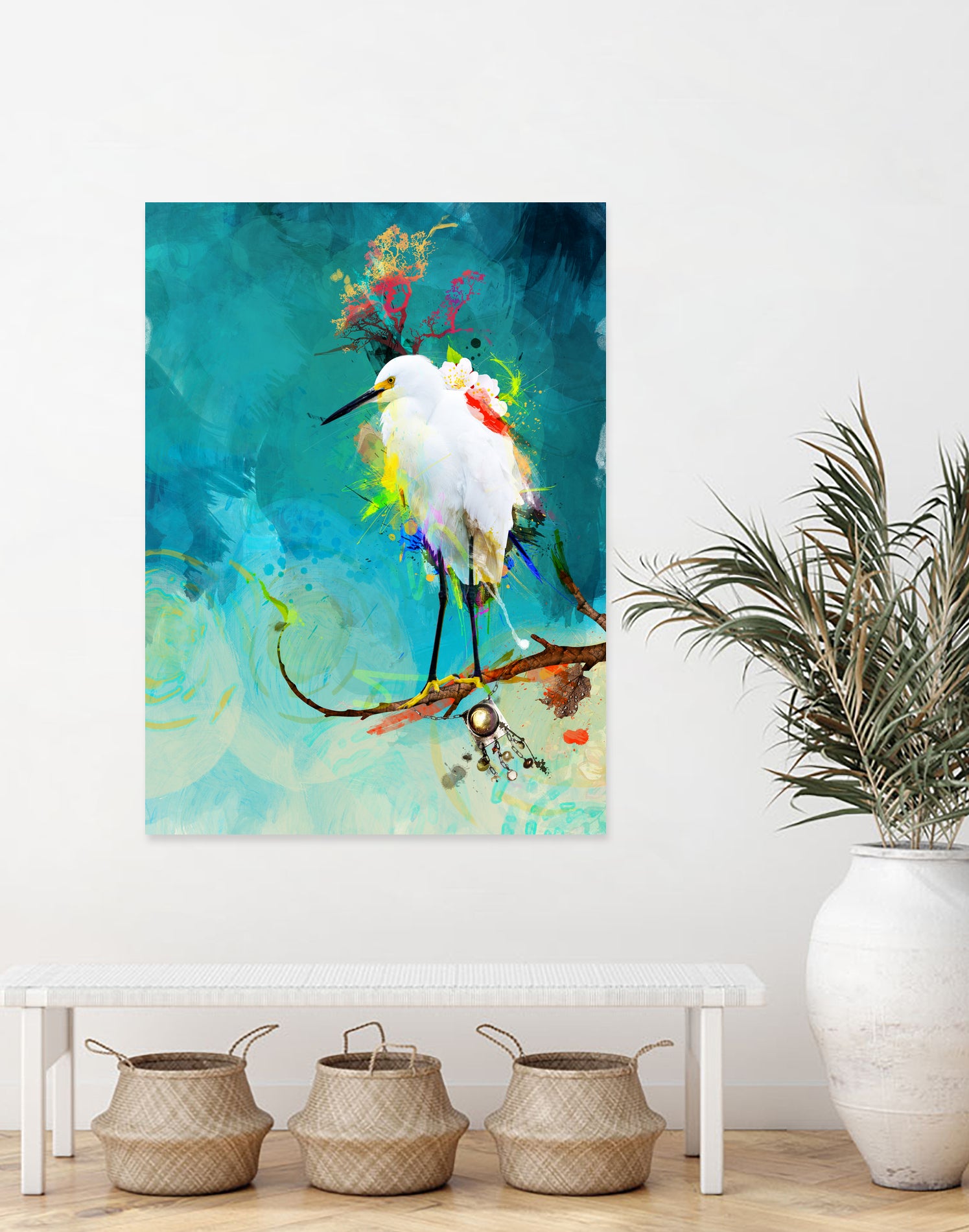 Evening Sun by Archan Nair on GIANT ART - white digital painting