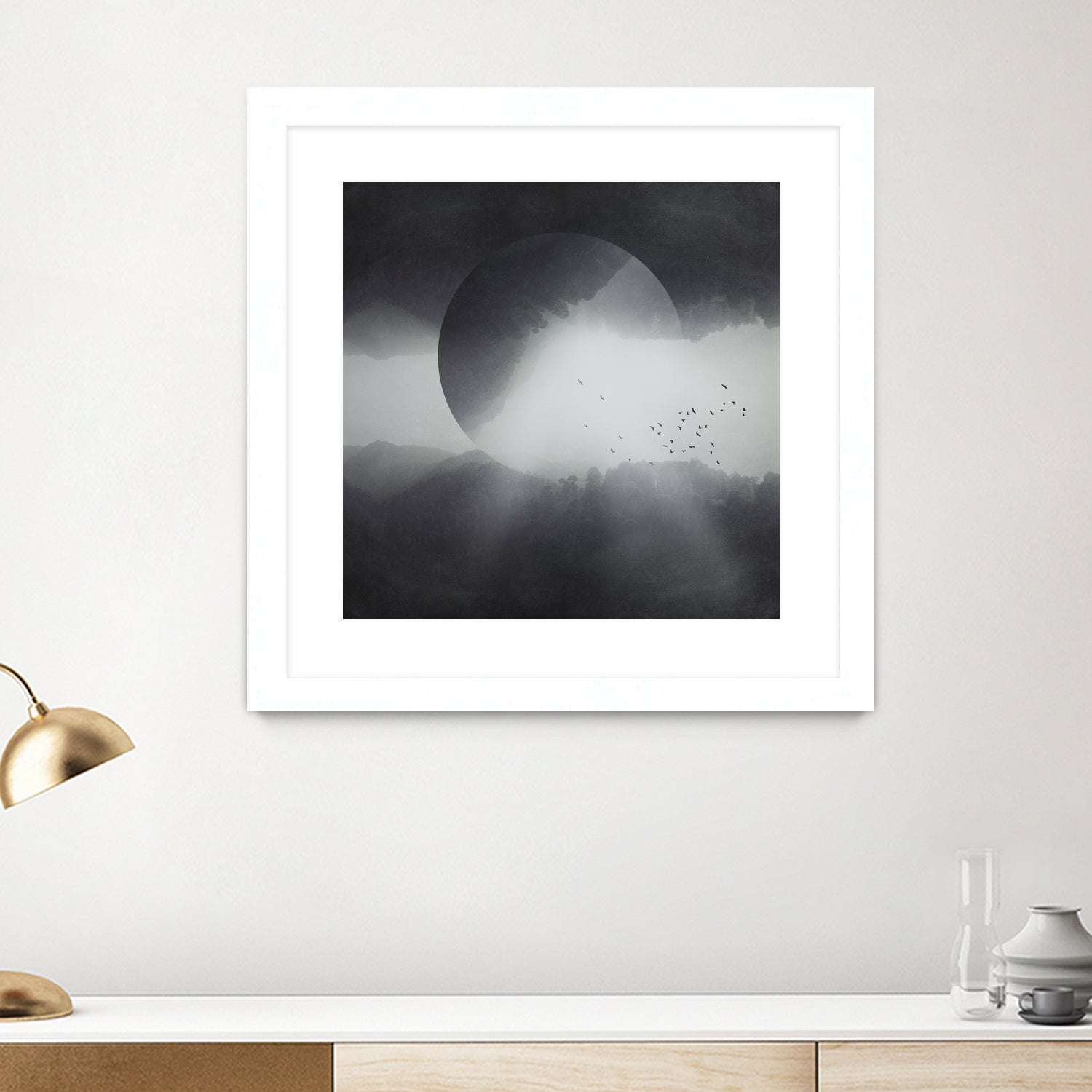 spaces VIII -singularity by Dirk Wüstenhagen on GIANT ART - black photo manipulation