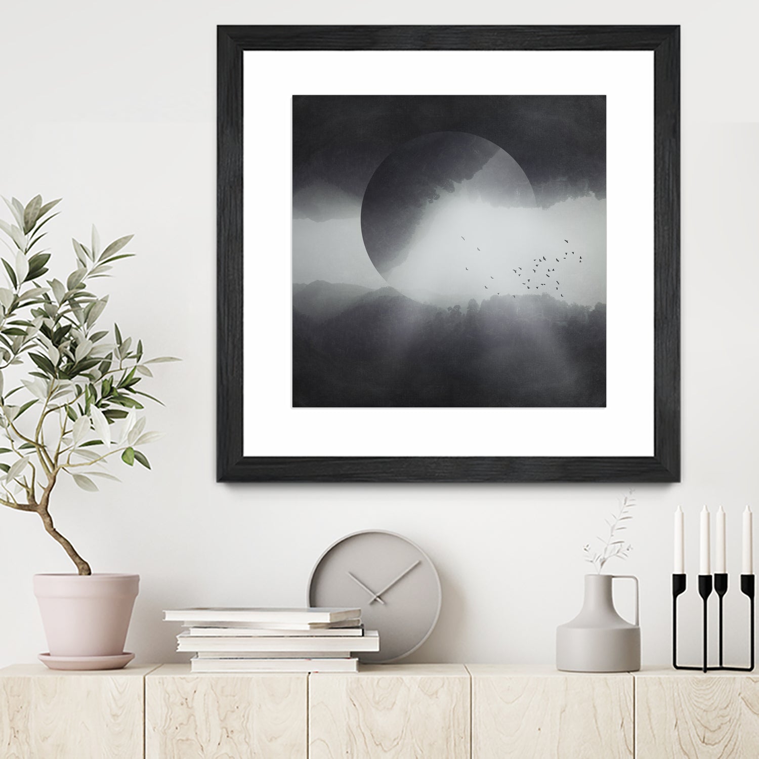 spaces VIII -singularity by Dirk Wüstenhagen on GIANT ART - black photo manipulation