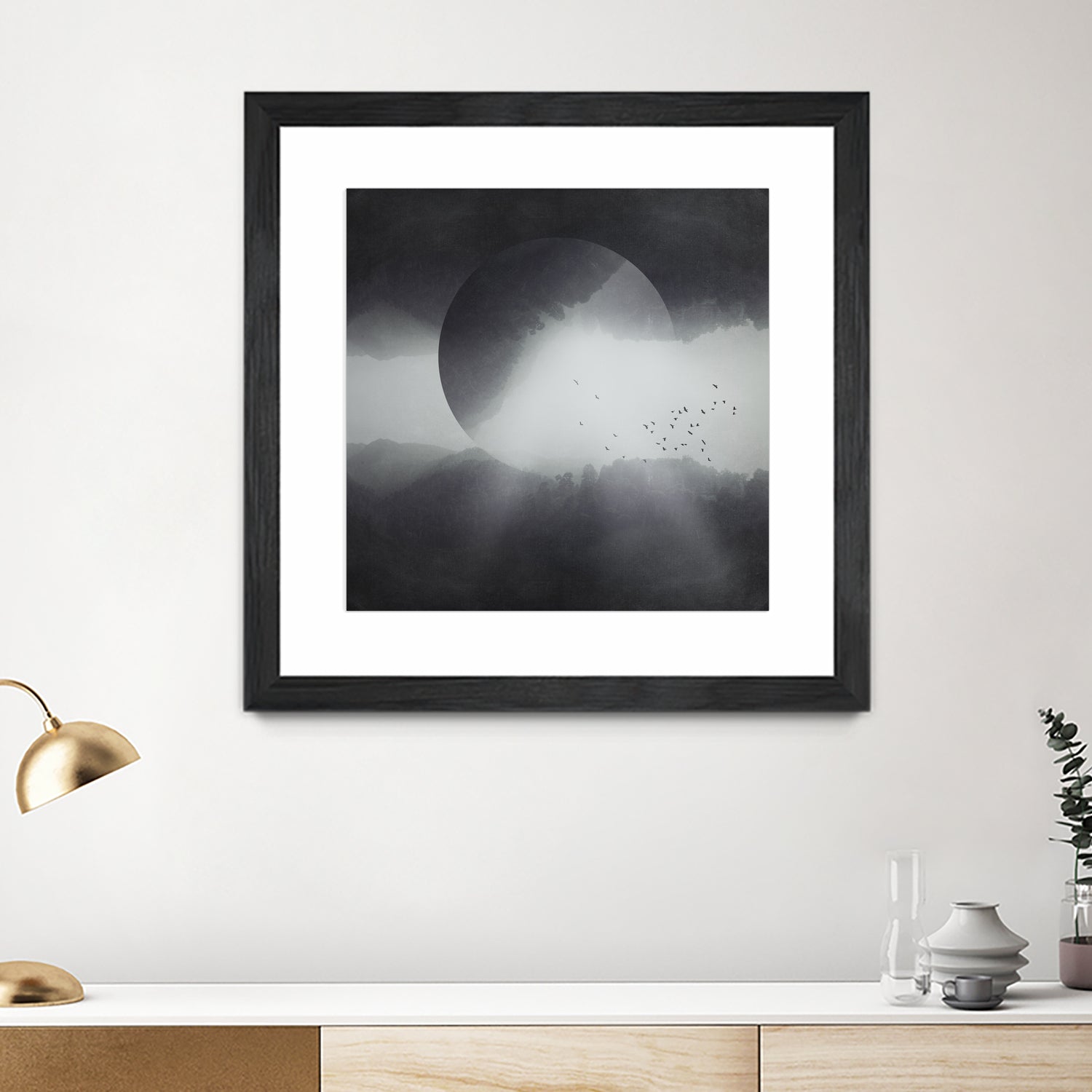 spaces VIII -singularity by Dirk Wüstenhagen on GIANT ART - black photo manipulation