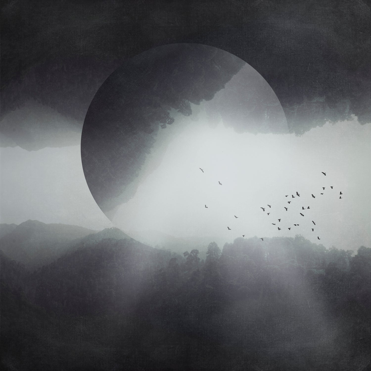 spaces VIII -singularity by Dirk Wüstenhagen on GIANT ART - black photo manipulation