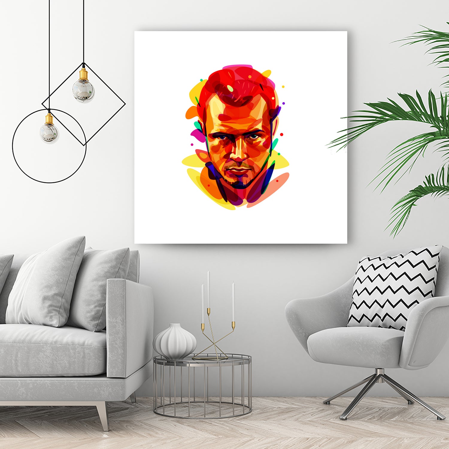 Scott Weiland by Ilya Shapko on GIANT ART - orange digital drawing