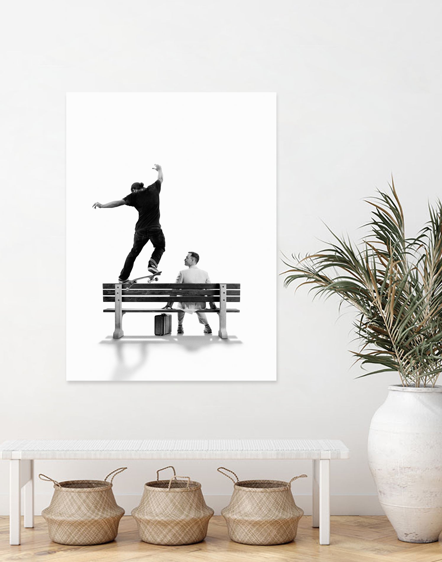 Forrest Gump - BS Crooked by Willian Sanfer on GIANT ART - white photo manipulation