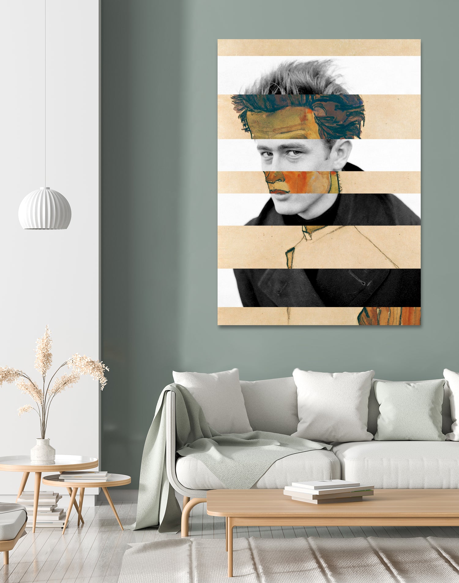 ONCE A REBEL - Pop Retro Collage, Mashup, Pop Art by Luigi Tarini on GIANT ART - brown photo manipulation