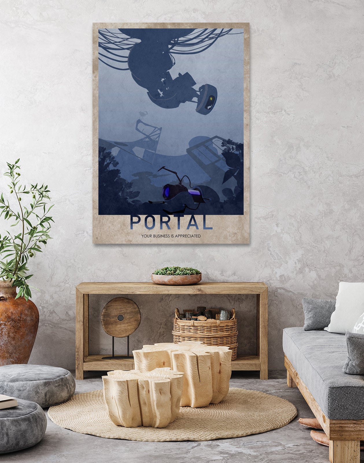 Portal by Ryan Ripley on GIANT ART - blue digital drawing