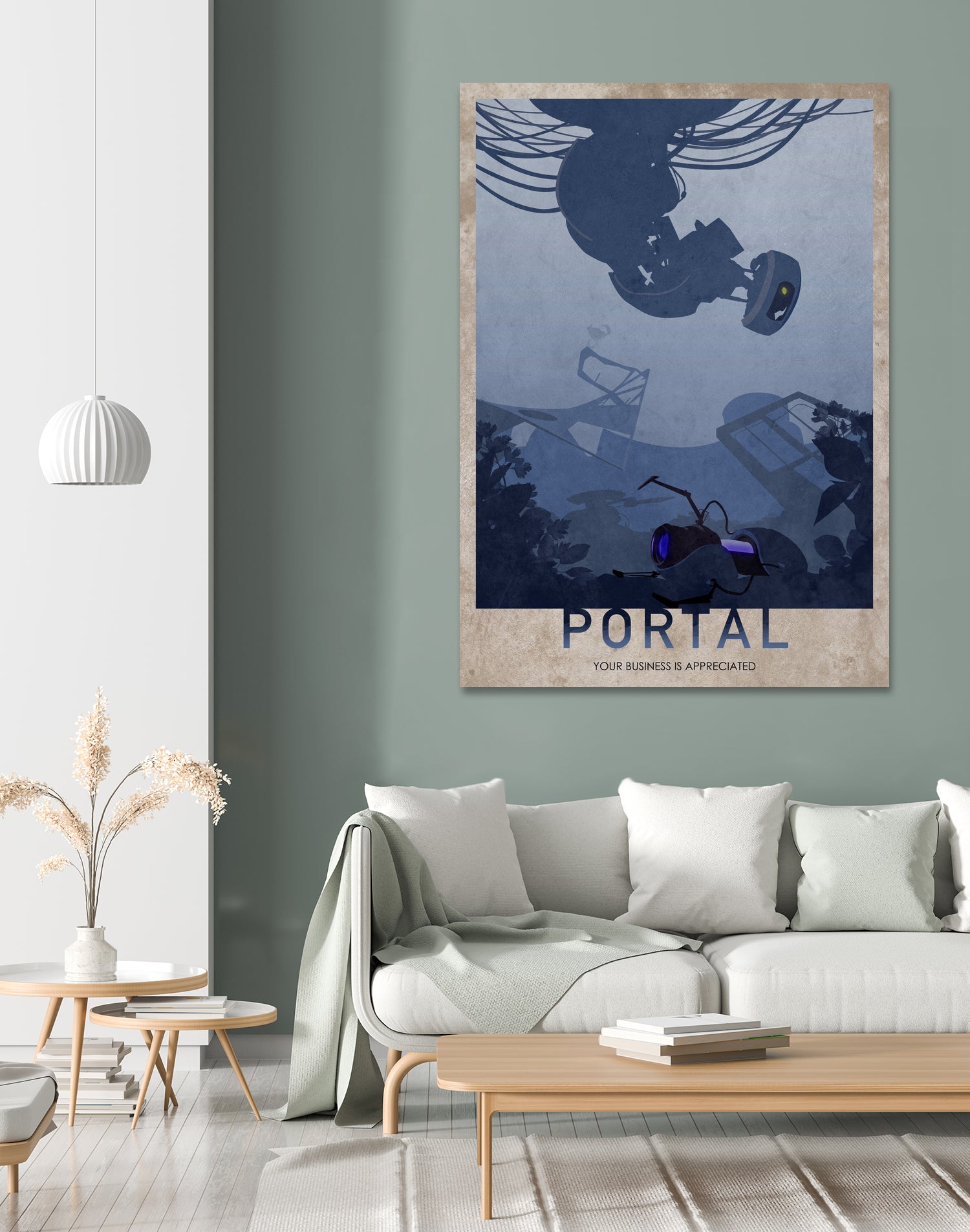 Portal by Ryan Ripley on GIANT ART - blue digital drawing