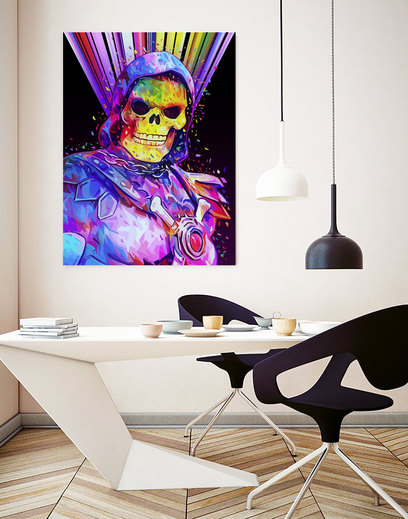 Skeletor by Alessandro Pautasso on GIANT ART - black digital painting