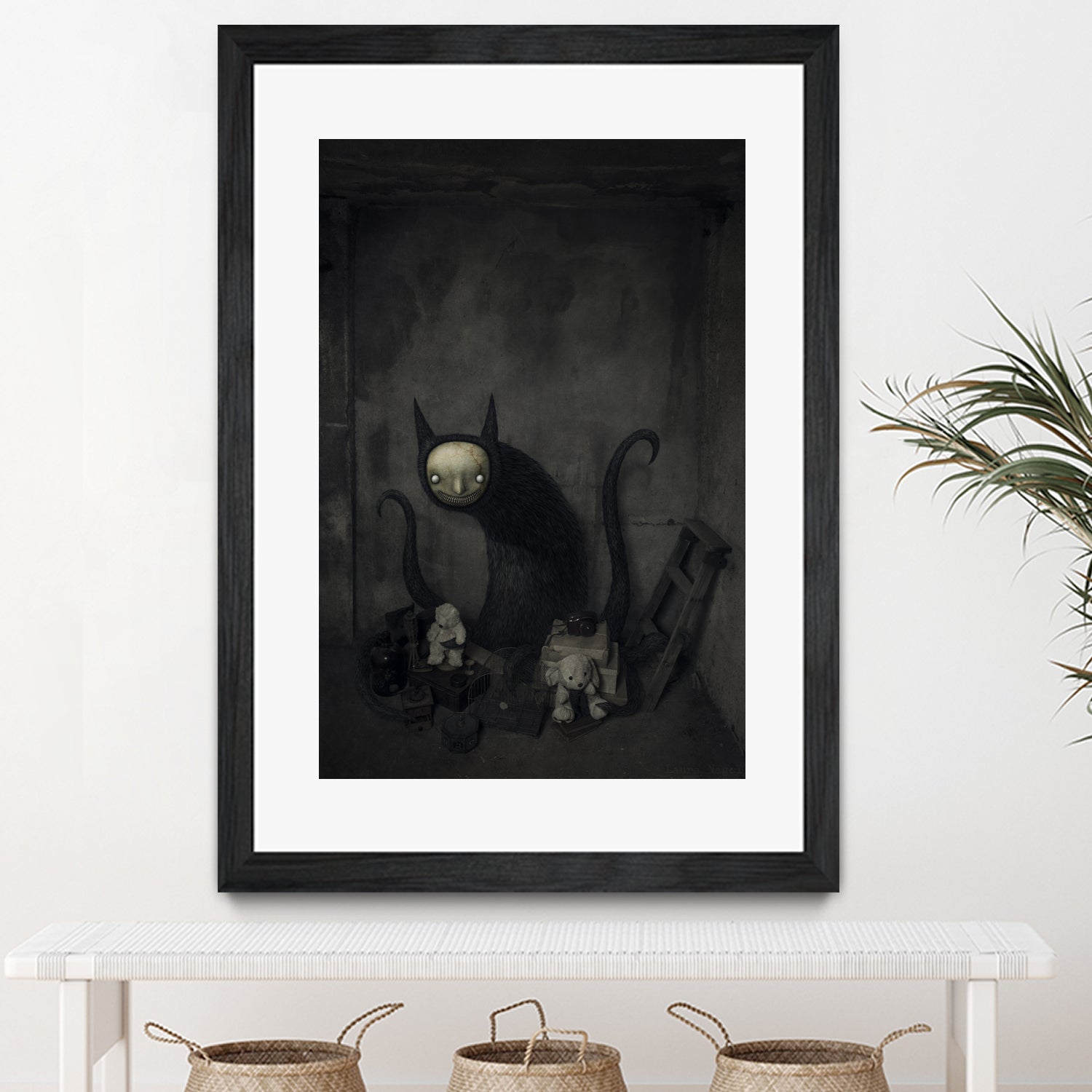 El tesoro by Laura Nagel on GIANT ART - black mixed media