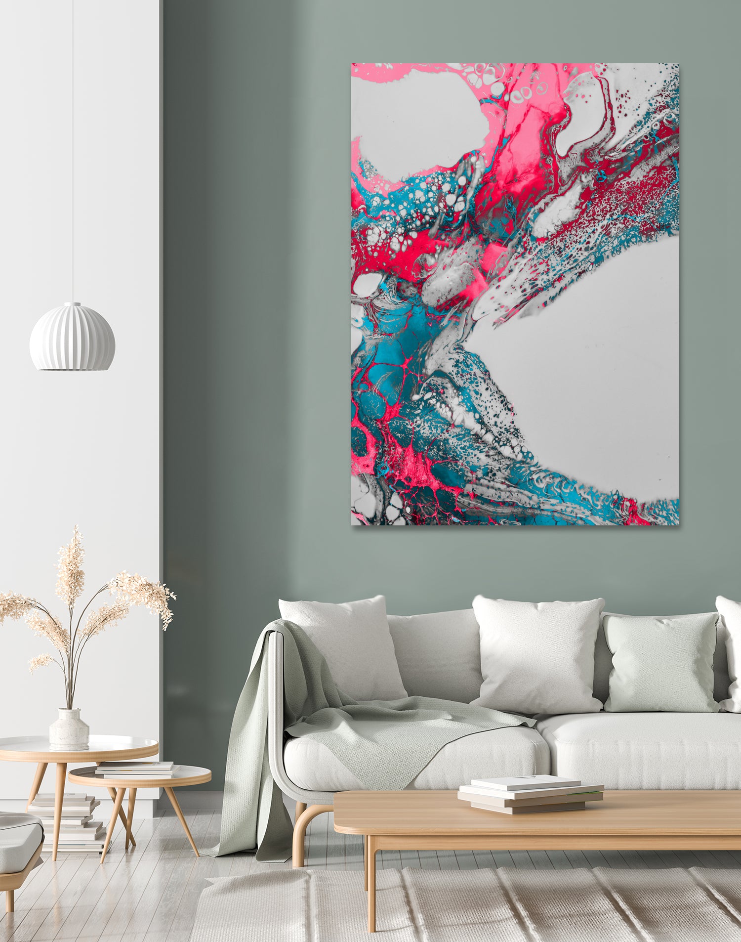 Zahb by Dorian Legret on GIANT ART - blue digital painting