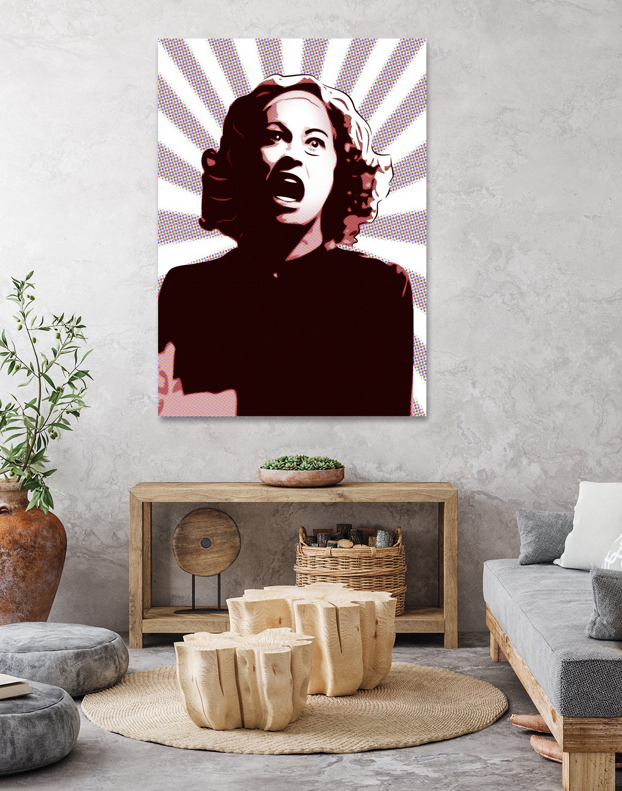 Mommie Dearest | Pop Art by William Cuccio on GIANT ART - black digital painting
